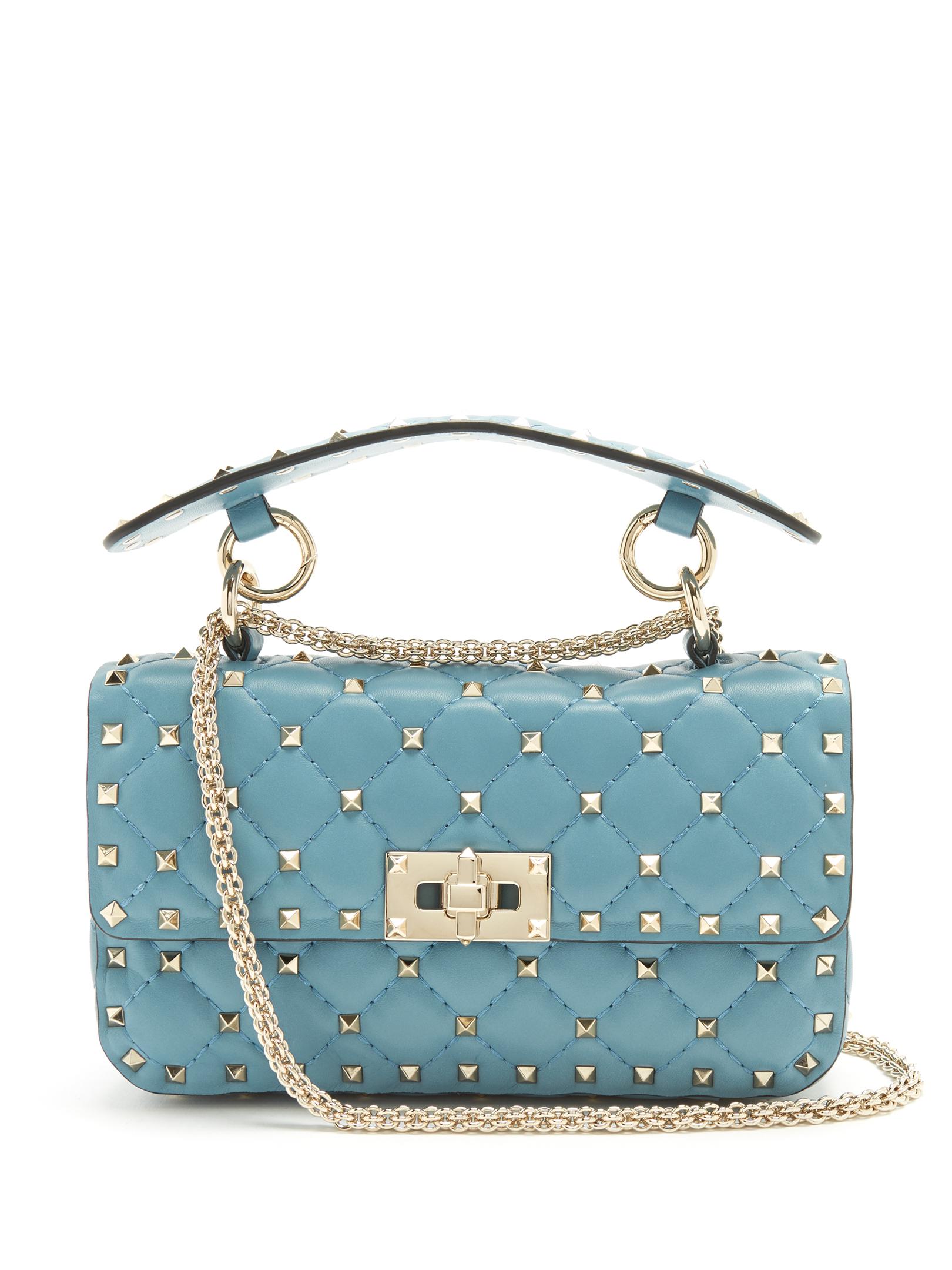 valentino rockstud blue