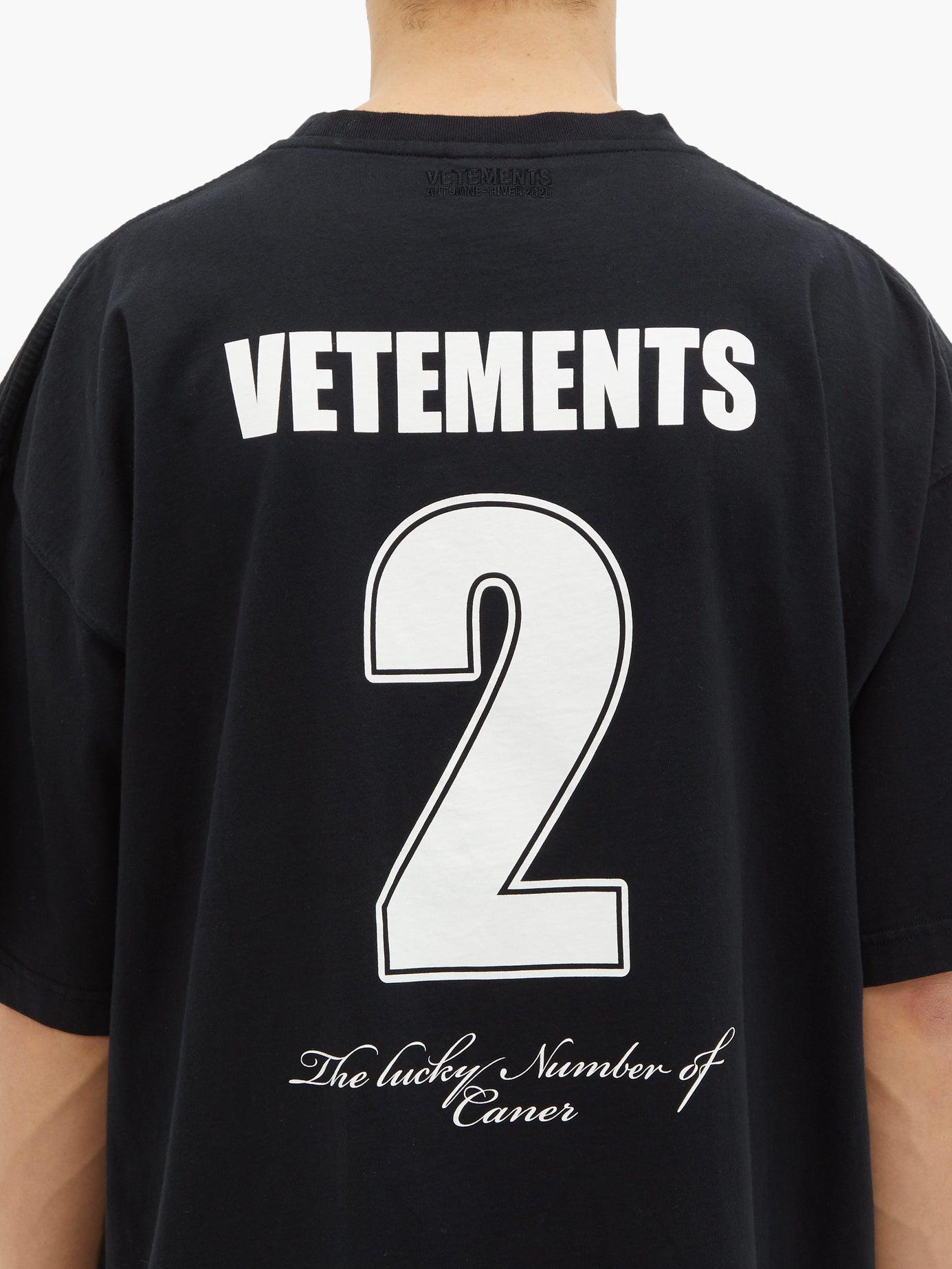 Vetements Moon-print Cotton Jersey T 