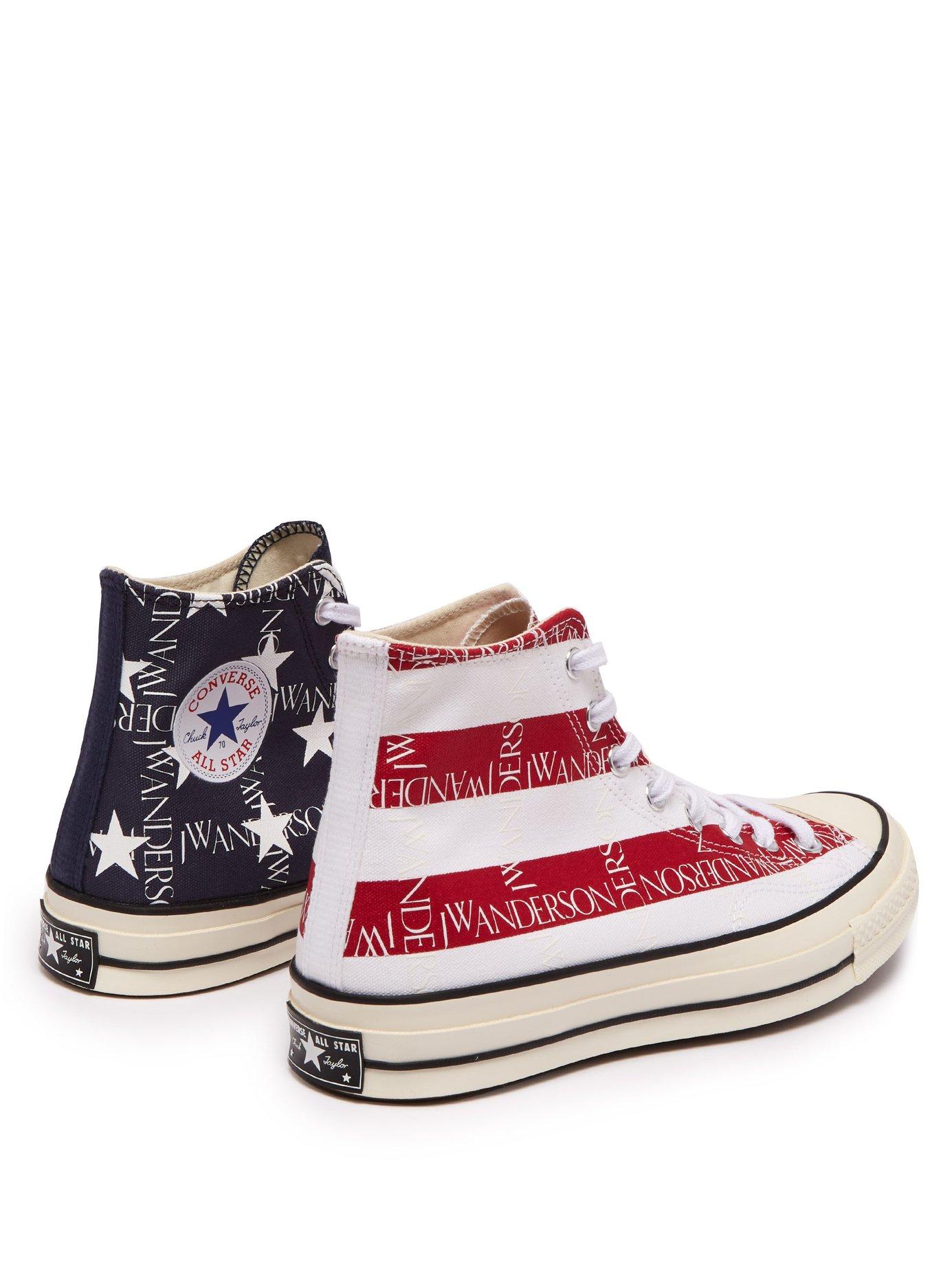 converse all star stars and stripes