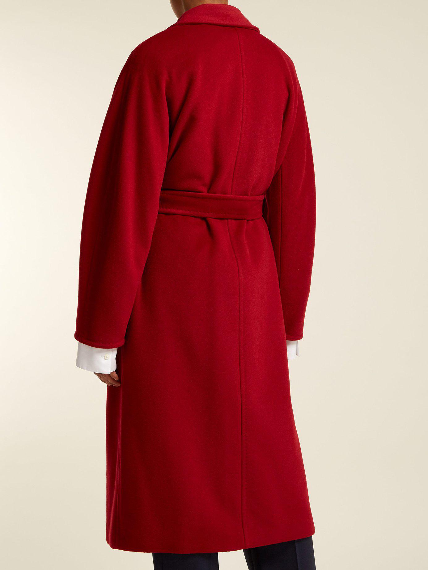 Max Mara Madame Coat in Red | Lyst