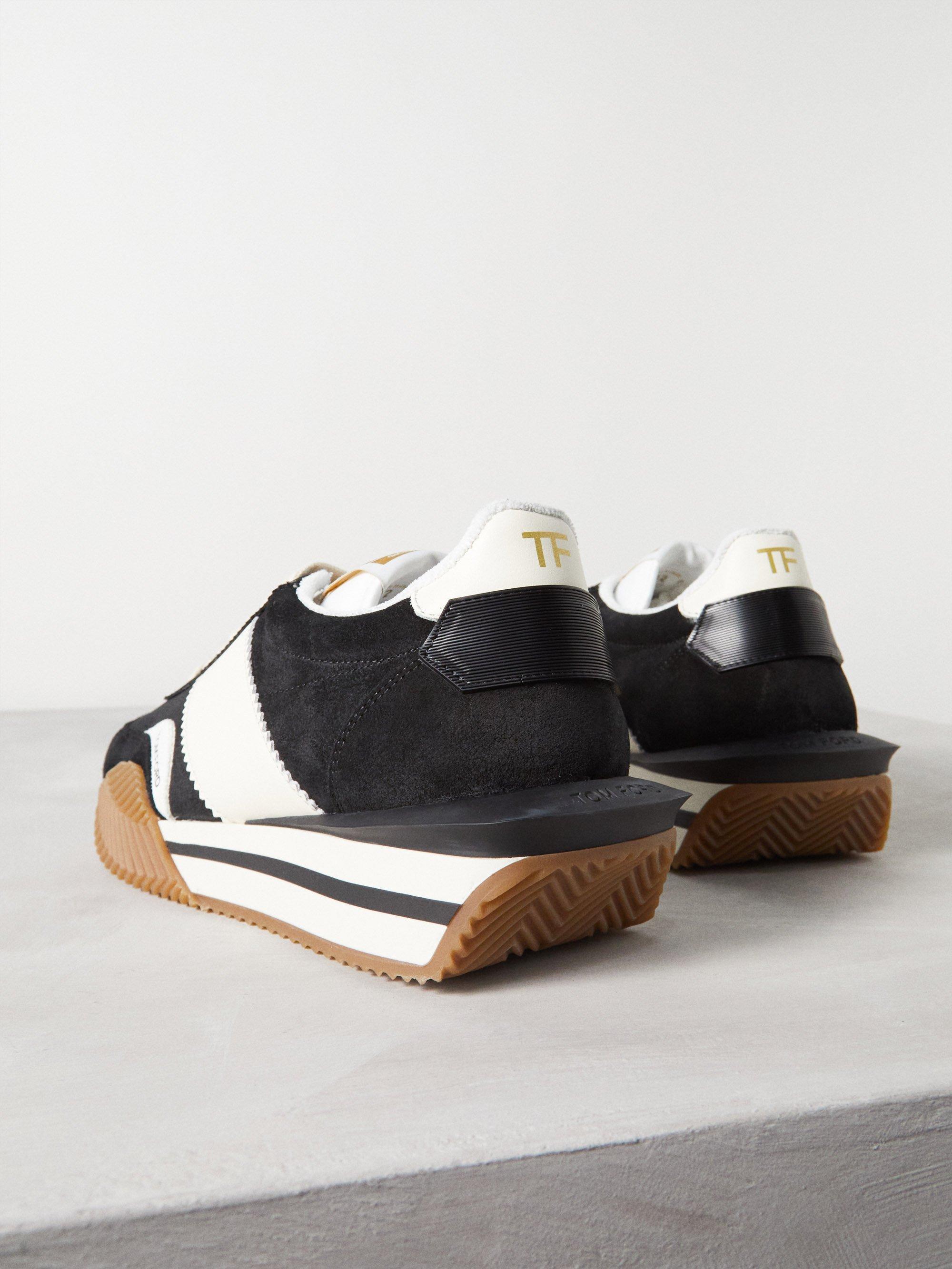 James Raised sole Suede Trainers