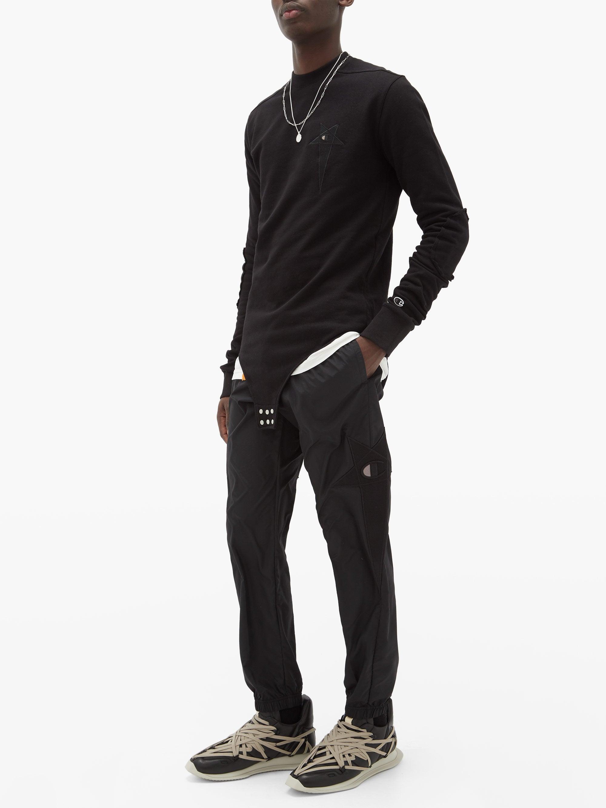 Rick Owens Maximal Runner Sneakers in Black for Men | Lyst Canada