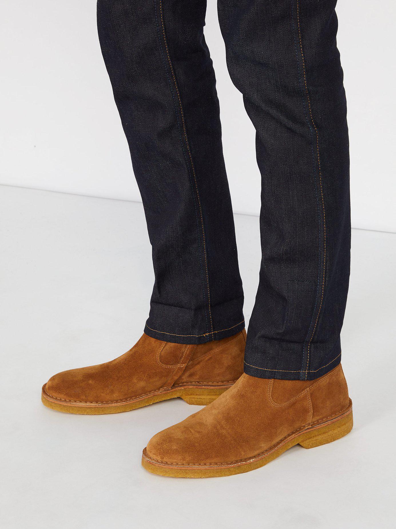 A.P.C. Timothe Suede for Men | Lyst