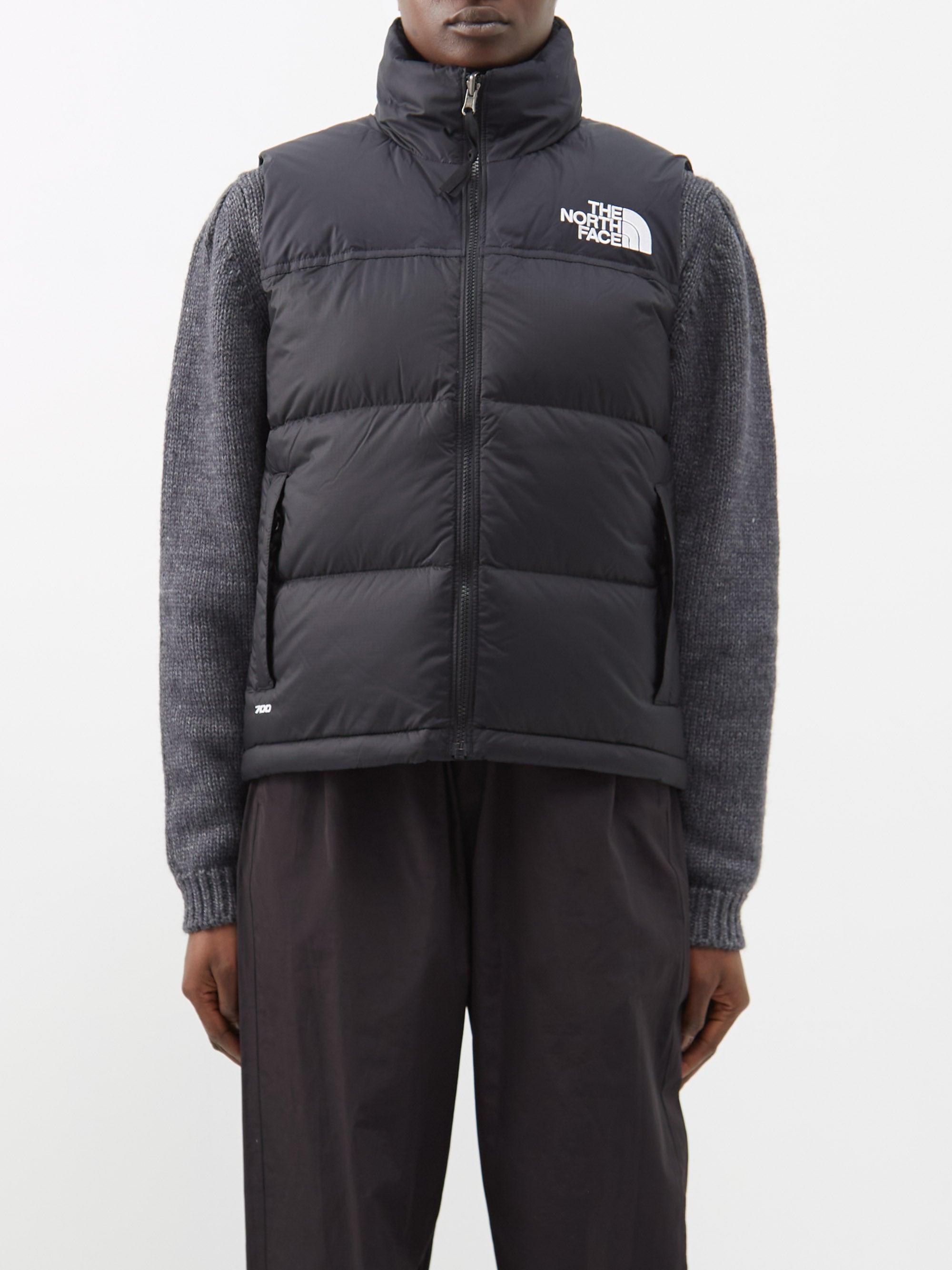 The North Face 1996 Retro Nuptse Quilted Down Gilet in Black | Lyst UK
