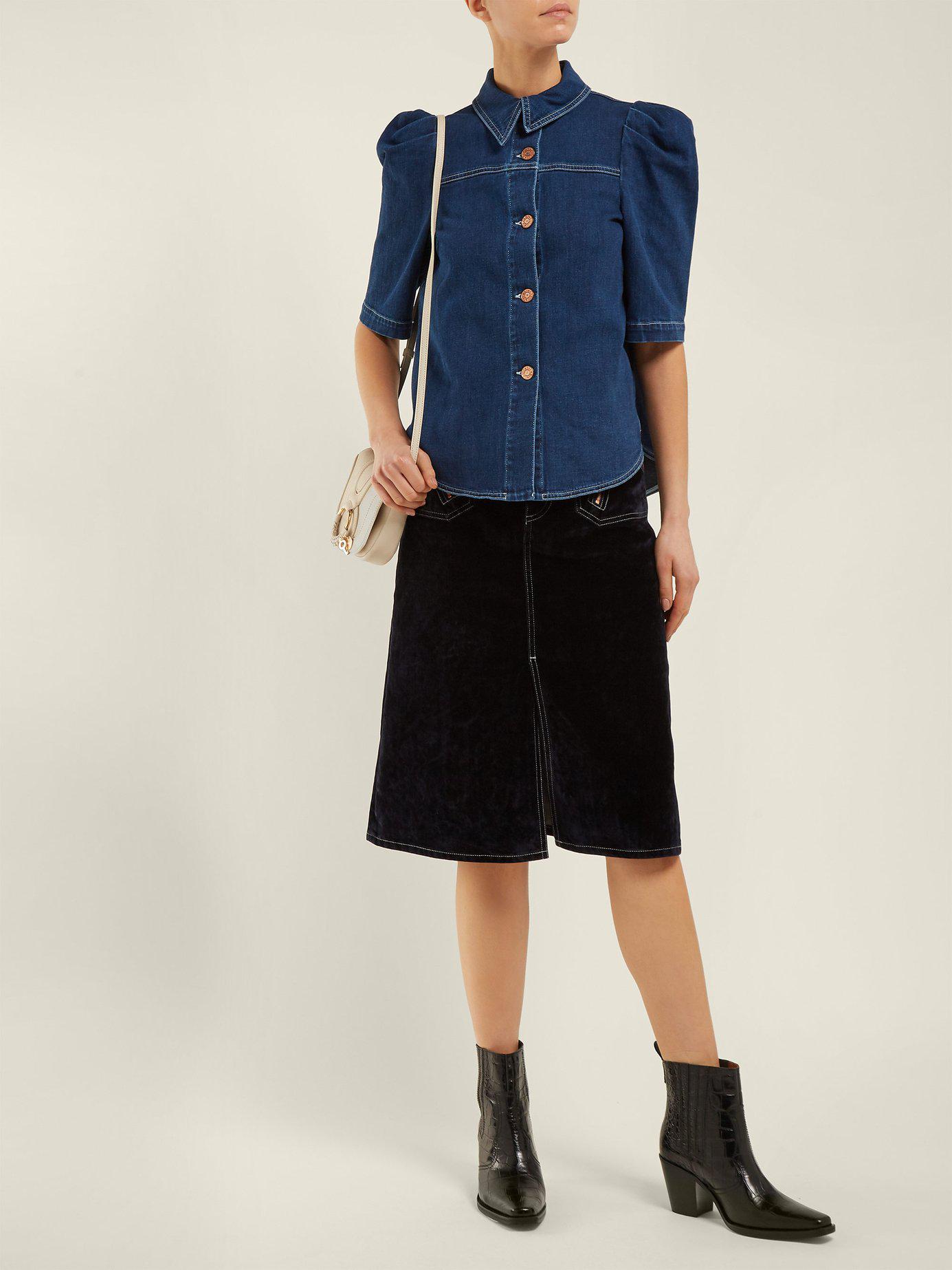 see by chloe denim shirt