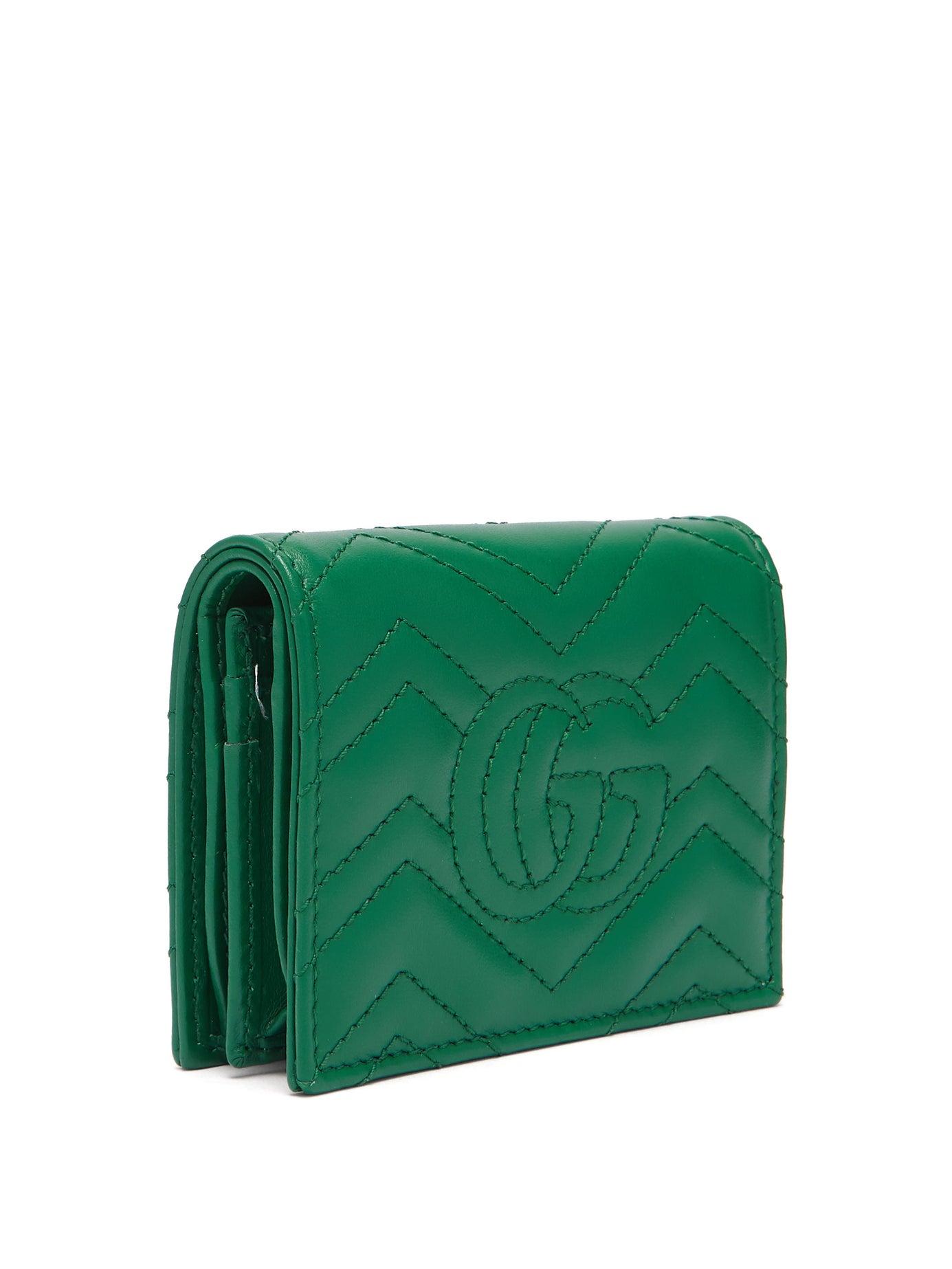 gucci marmont quilted wallet