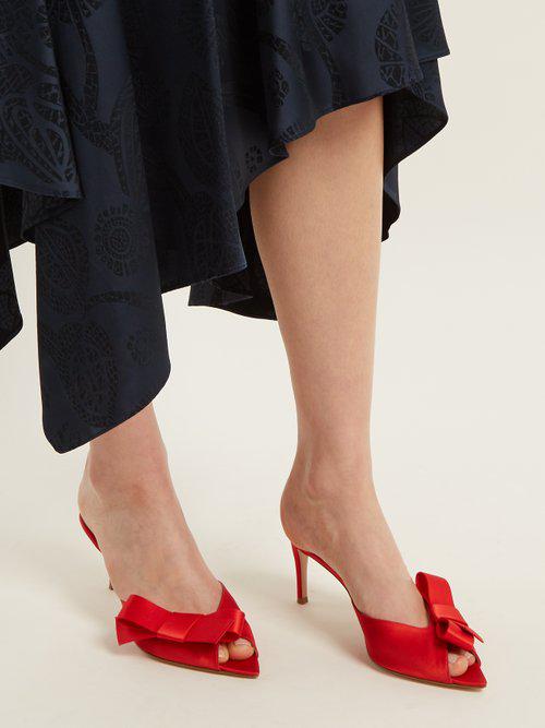 gianvito rossi bow mules