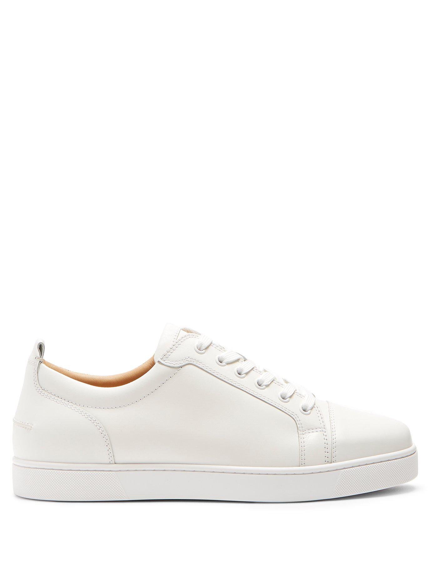 louboutin homme basse blanche