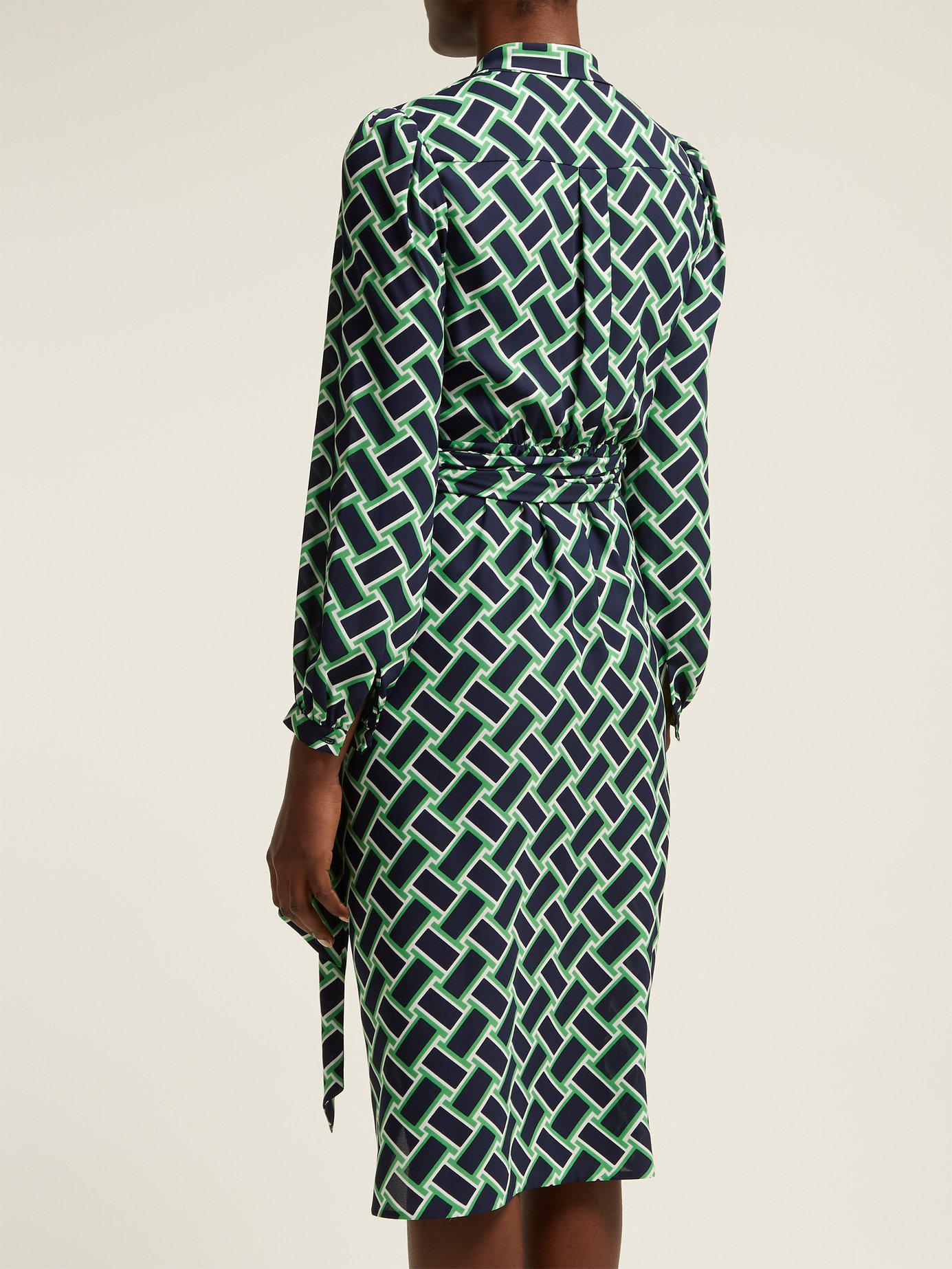 dvf carla tulip dress