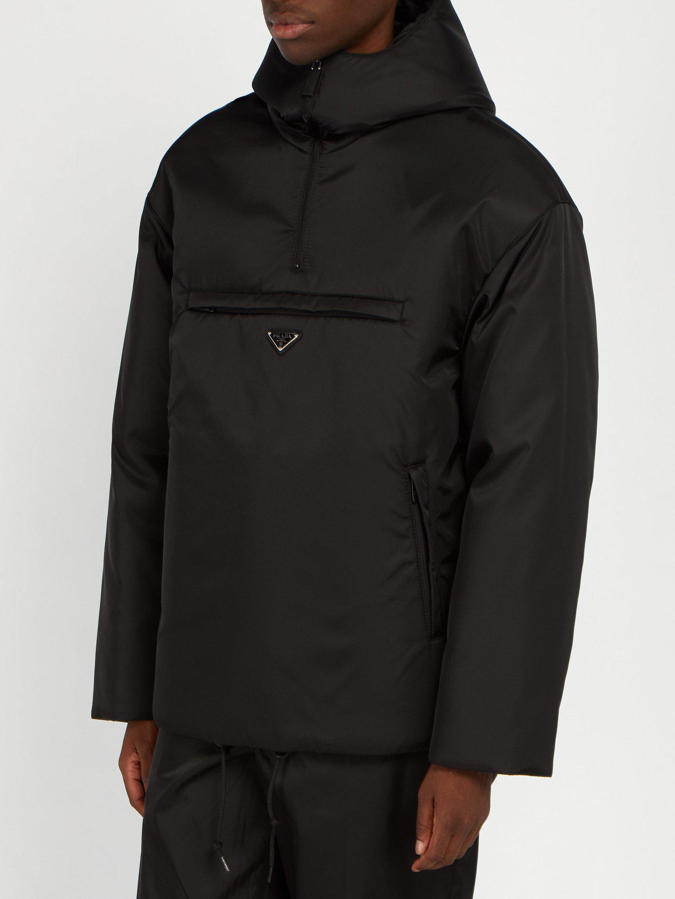 padded windbreaker jacket