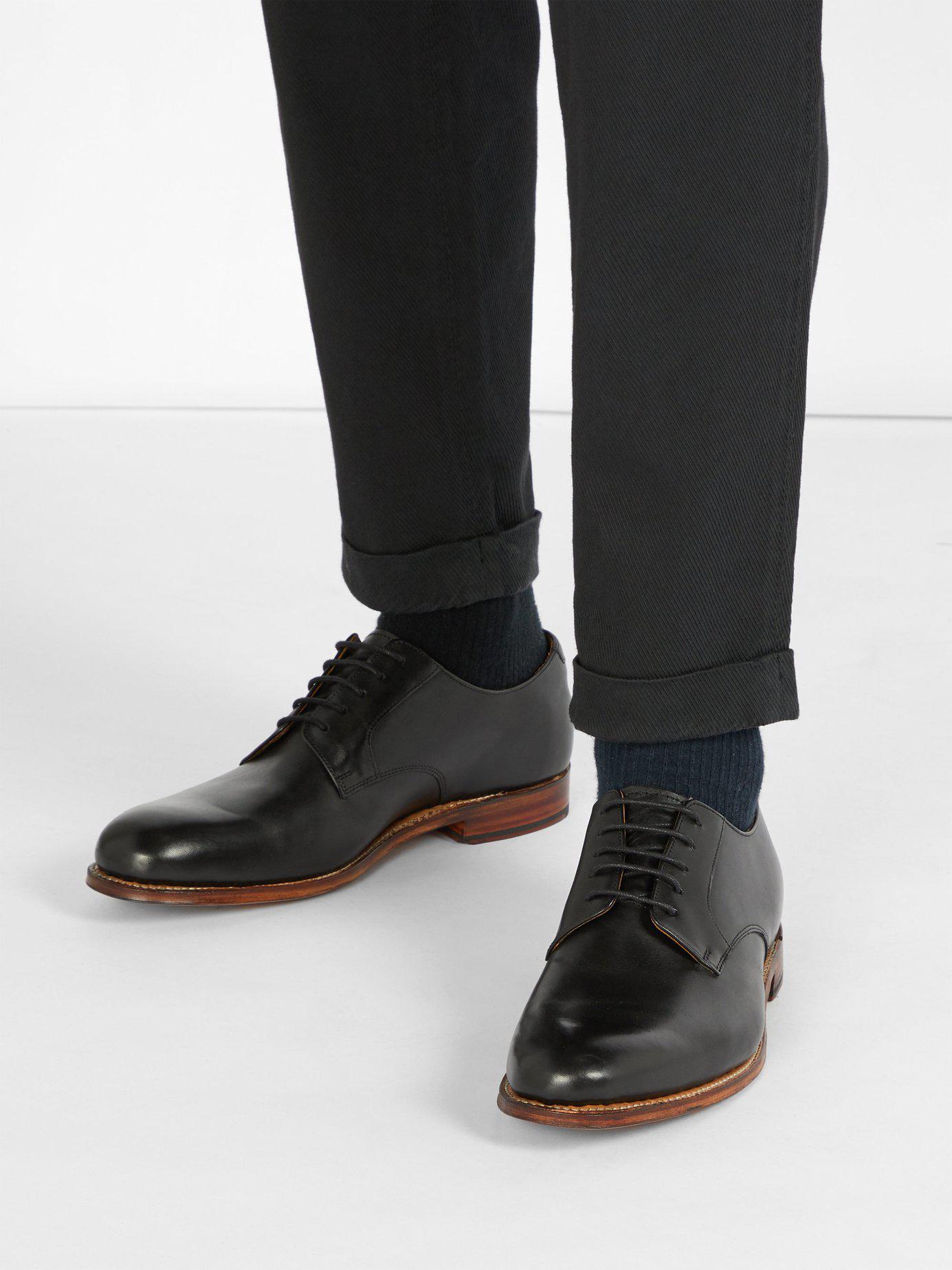 Grenson Liam Leather Derby Shoes in 