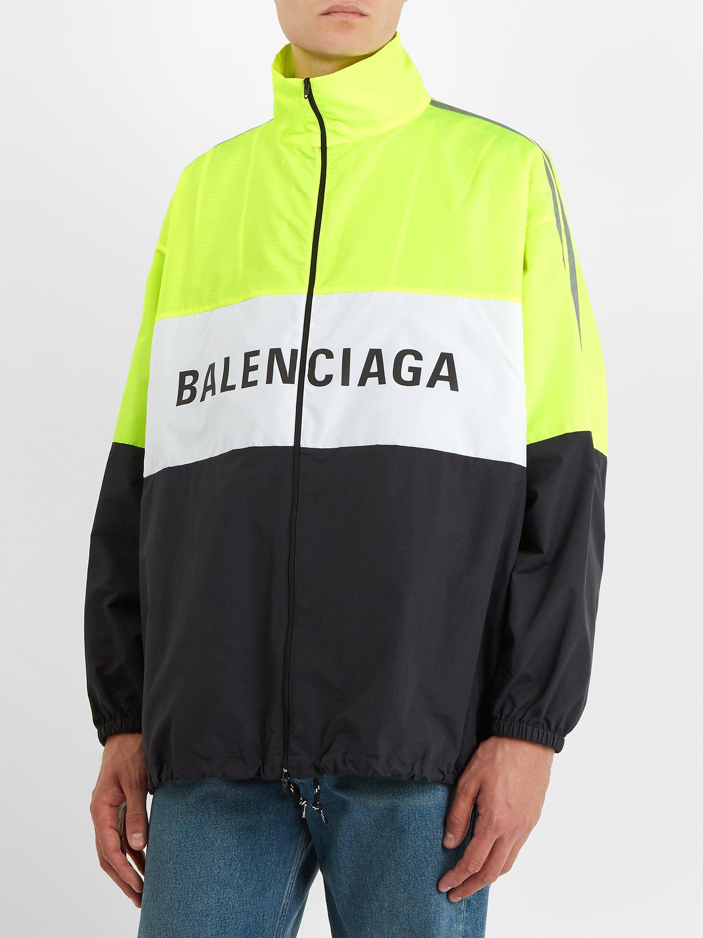 Veste technique à imprimé logo Balenciaga pour homme | Lyst