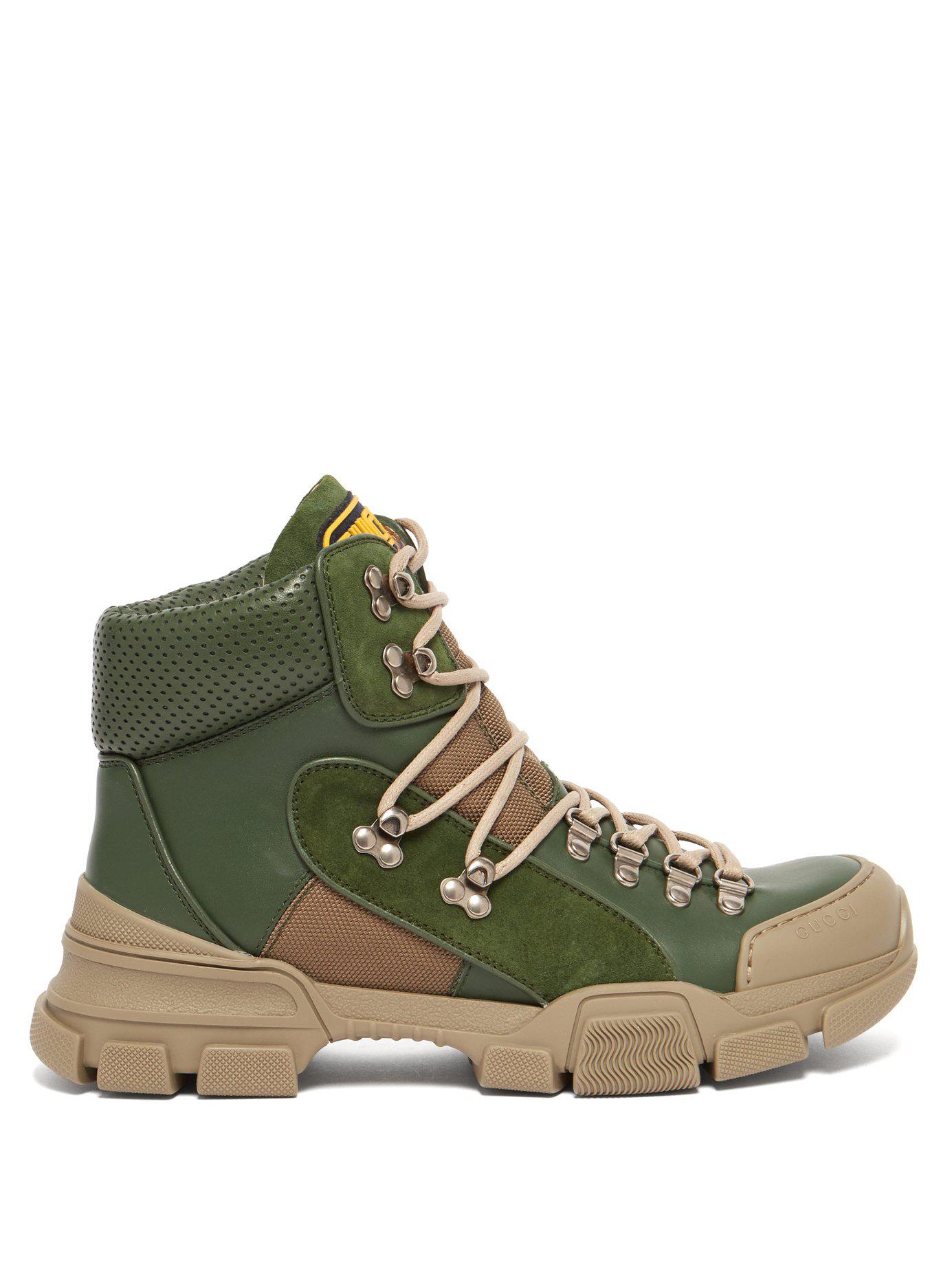 gucci flashtrek green