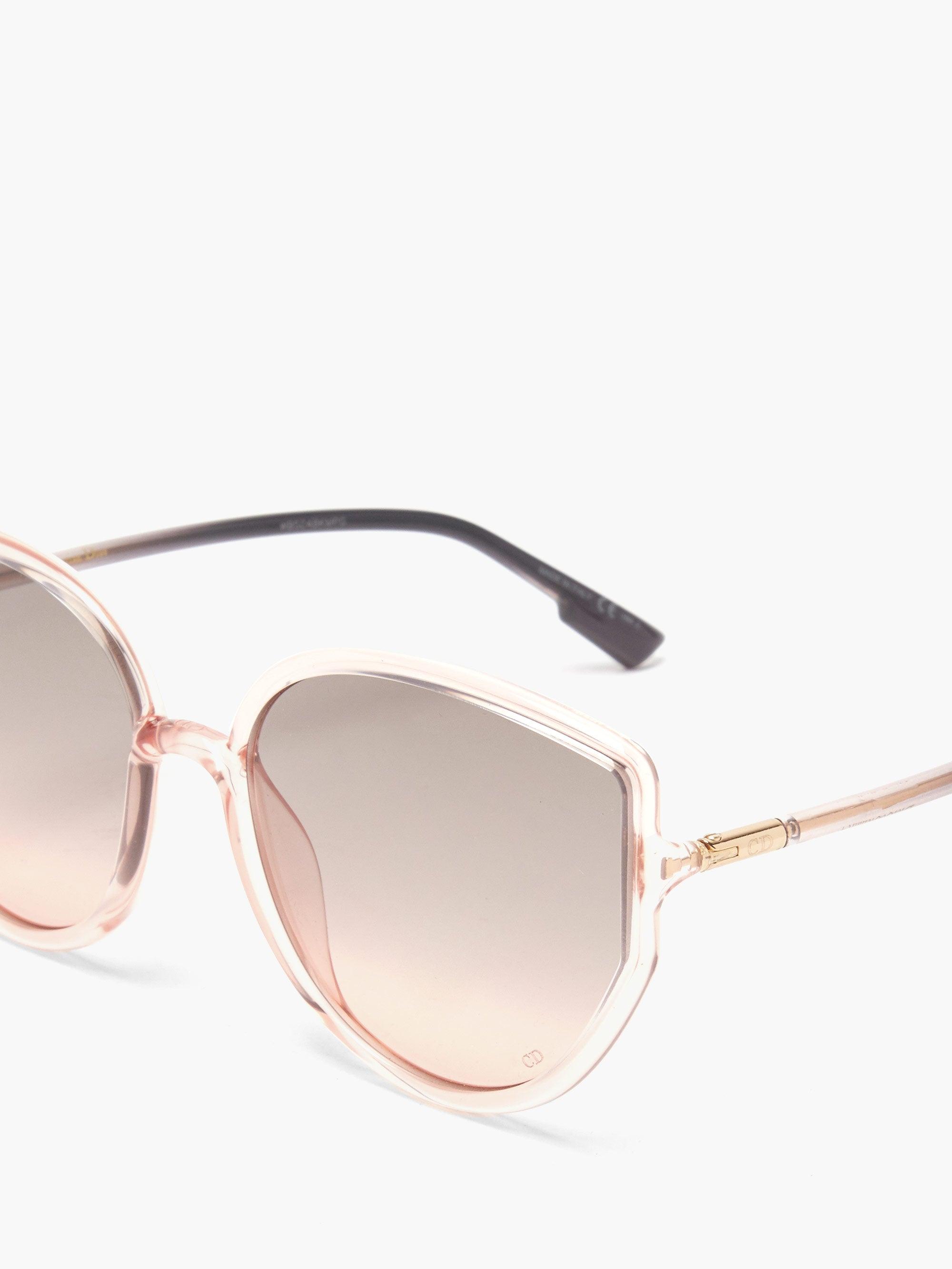 Dior Sostellaire 4 Oversized Cat-eye Acetate Sunglasses | Lyst