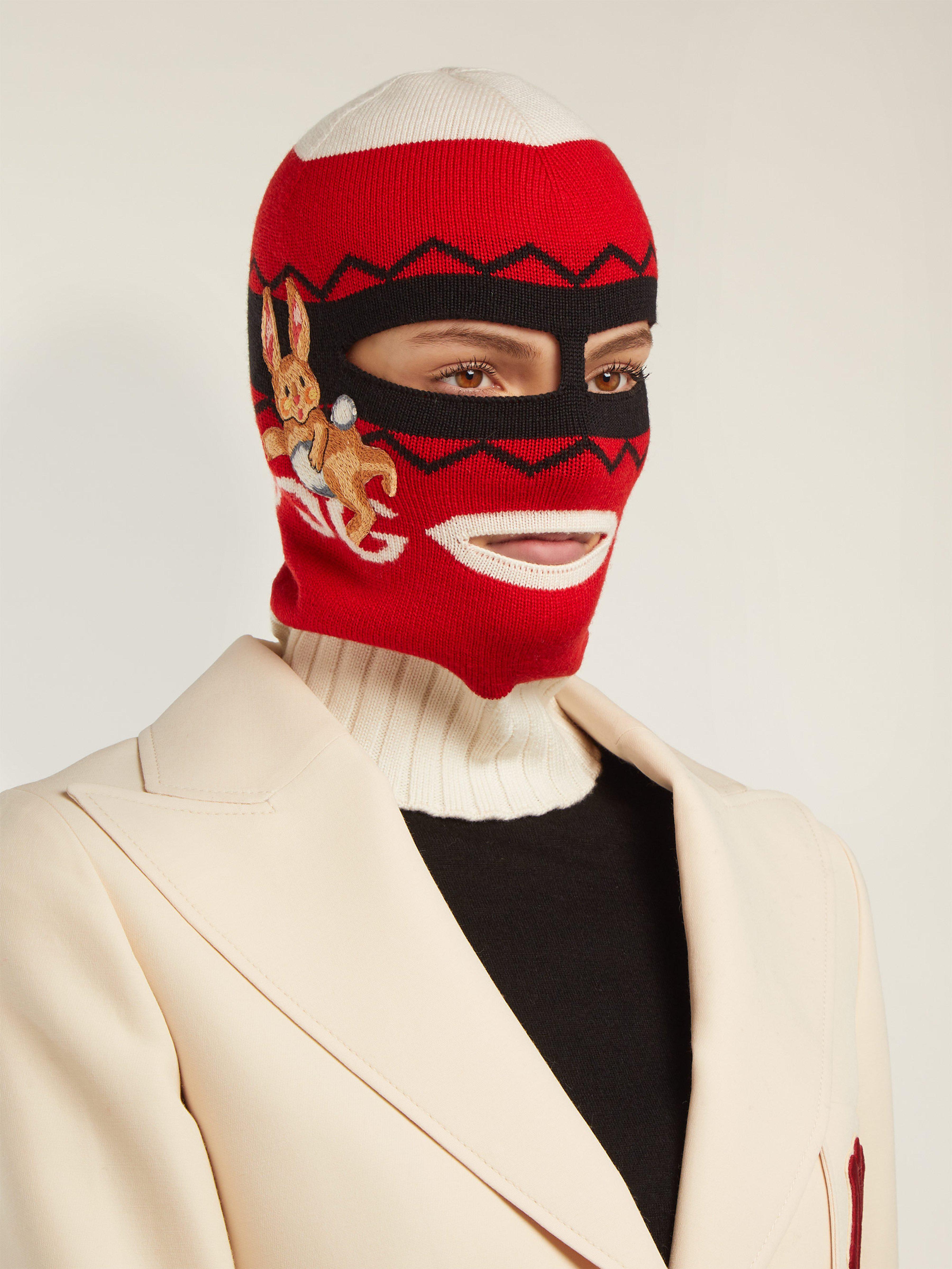 gucci wool balaclava