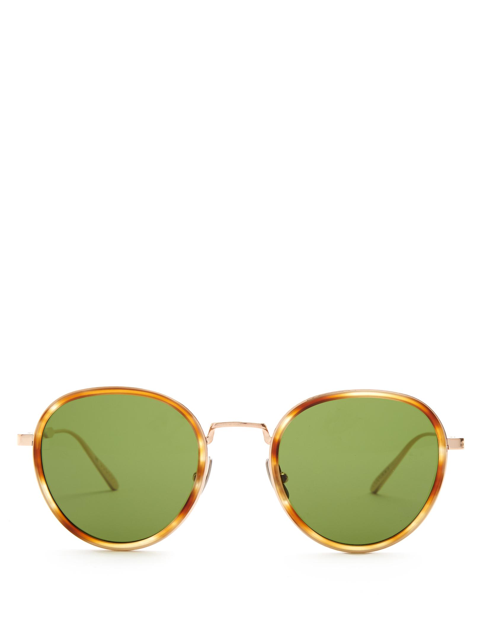 round frame tortoiseshell glasses