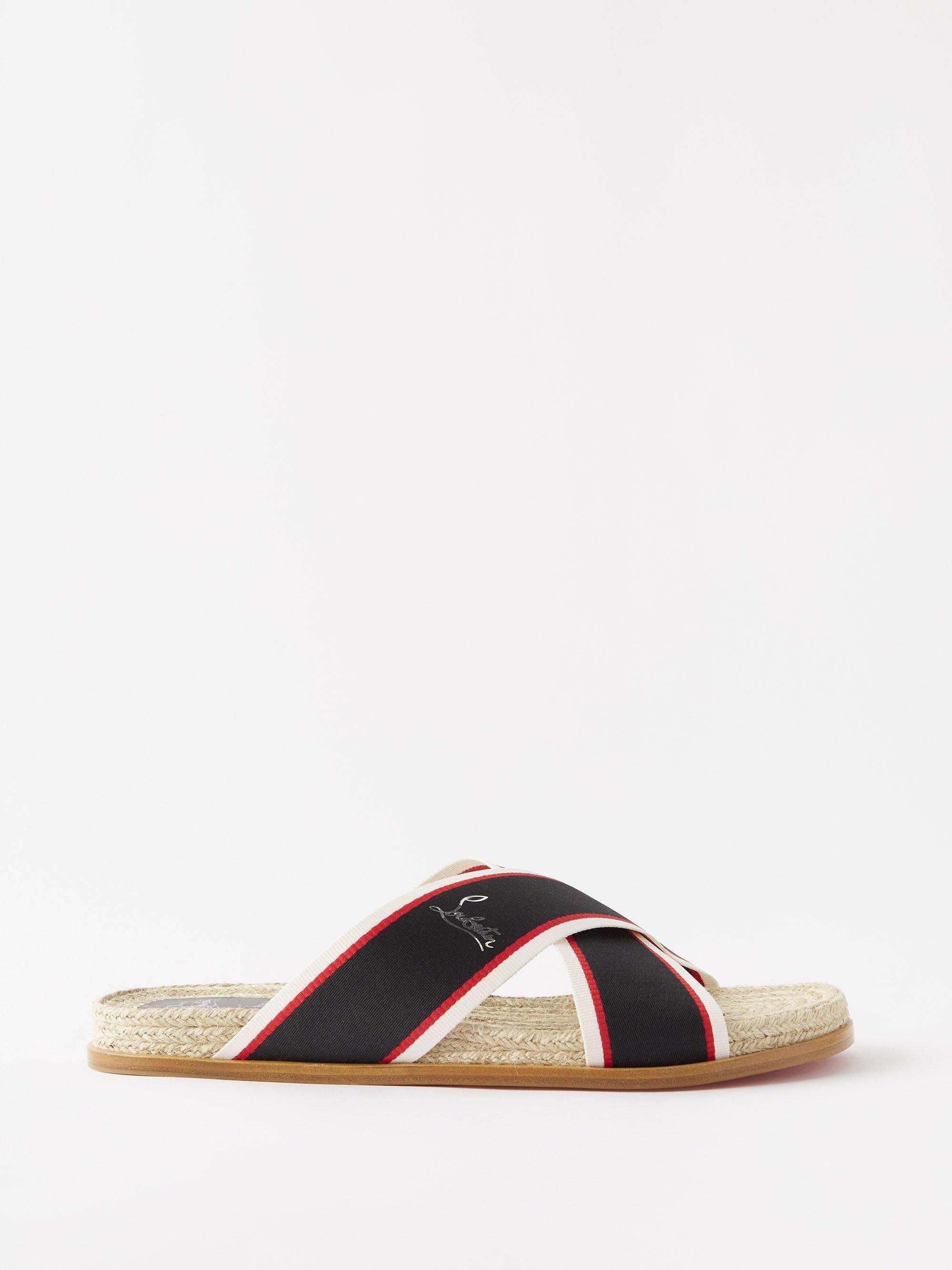 mens louboutin slides