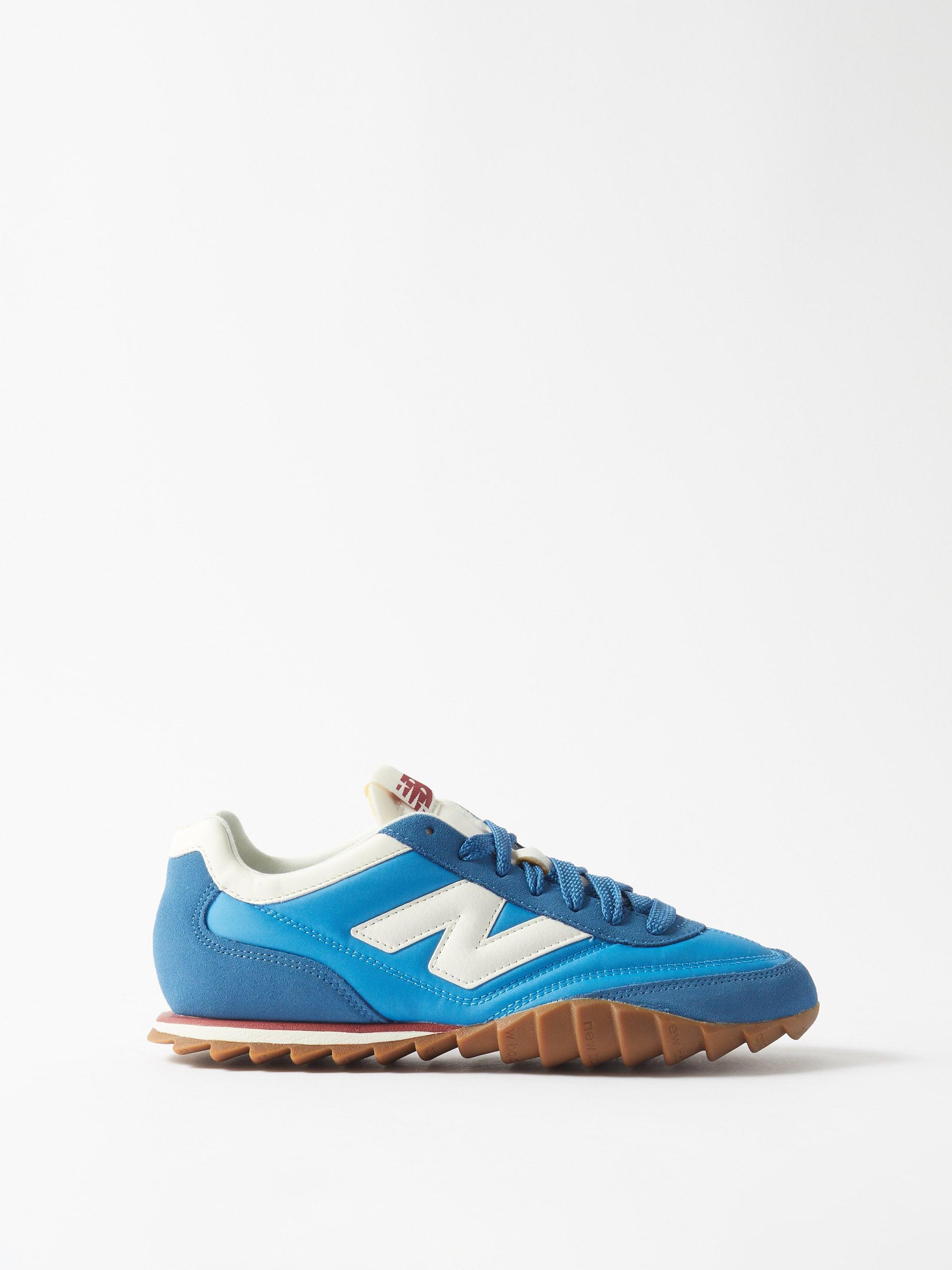 New Balance Rc30 Suede And Nylon Trainers in Blue Lyst UK