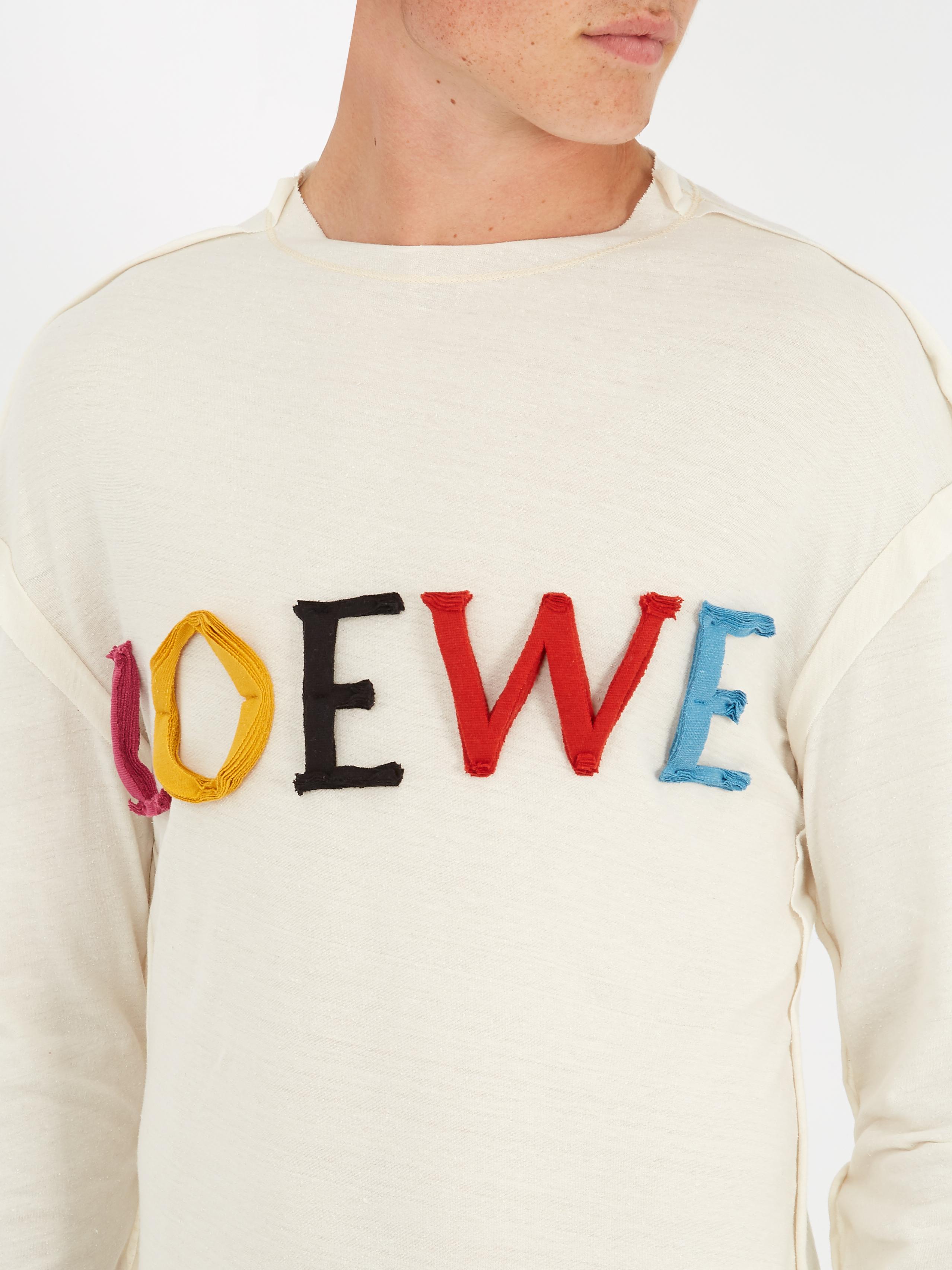 loewe logo t shirt