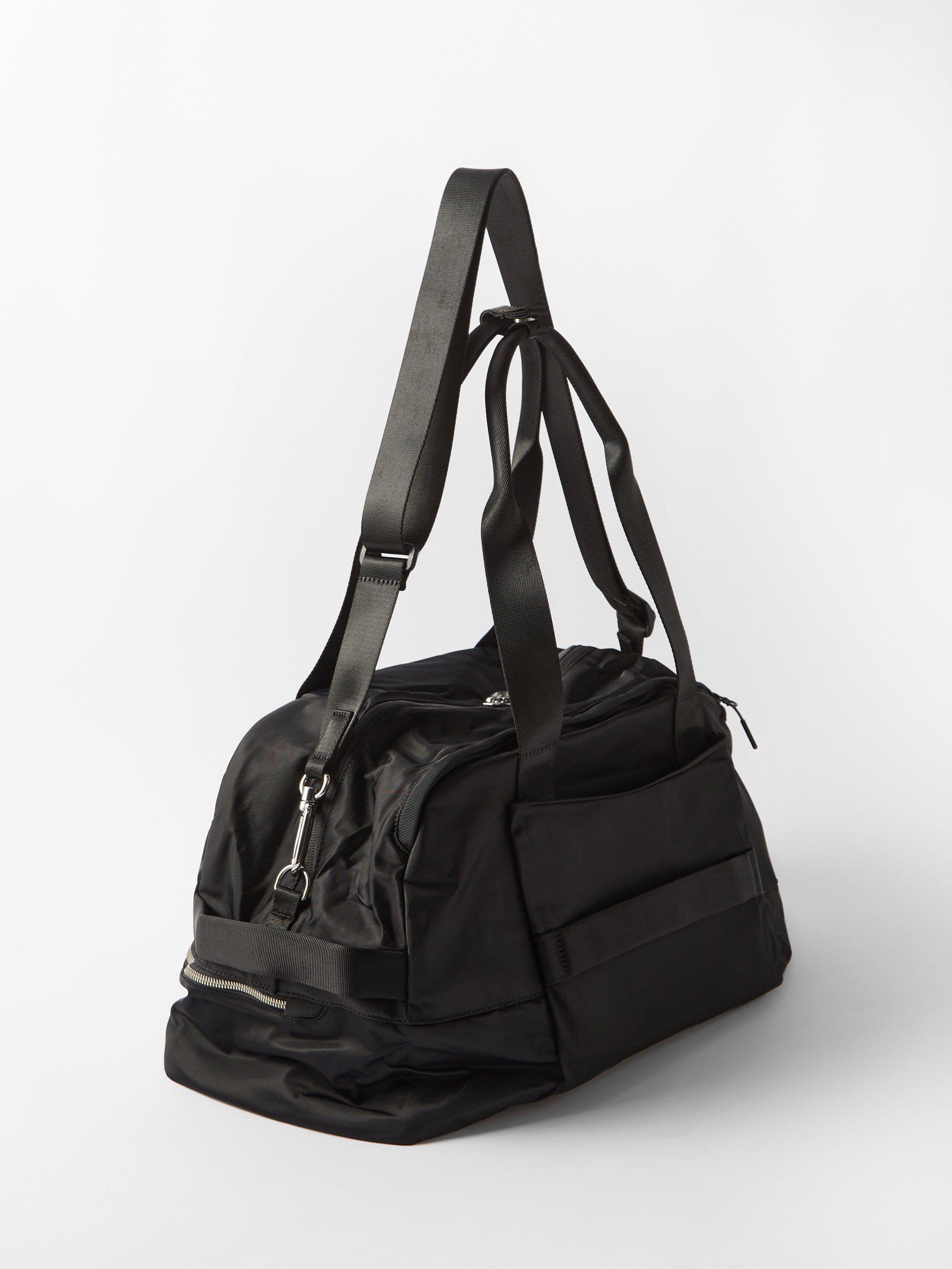 lululemon athletica City Adventurer 29l Nylon Duffle Bag in Black | Lyst