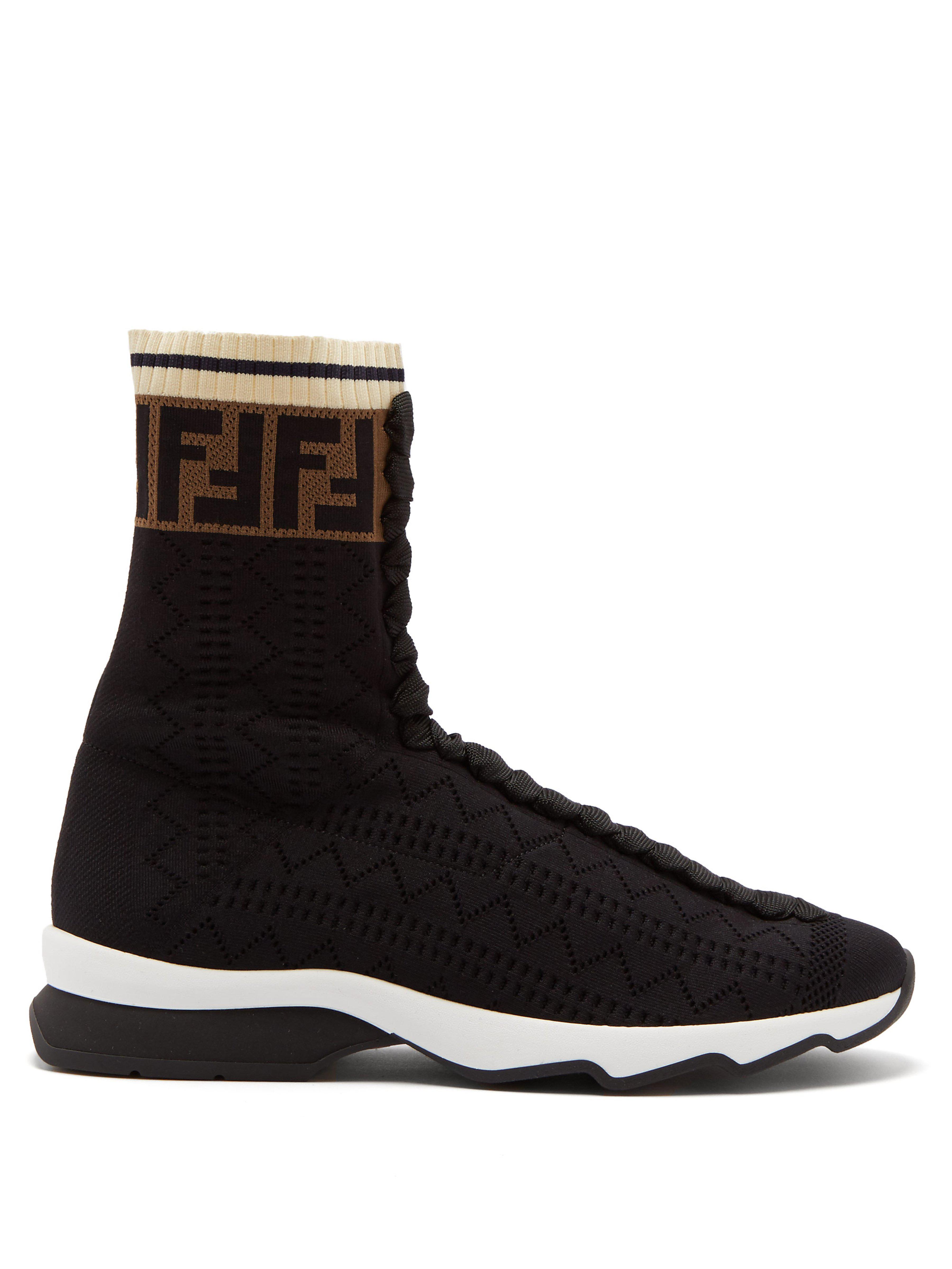 chaussure chaussette fendi