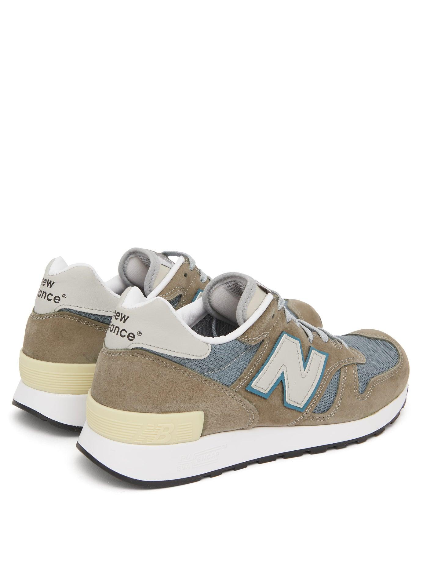Balance 1300 Suede And Mesh Trainers | Lyst