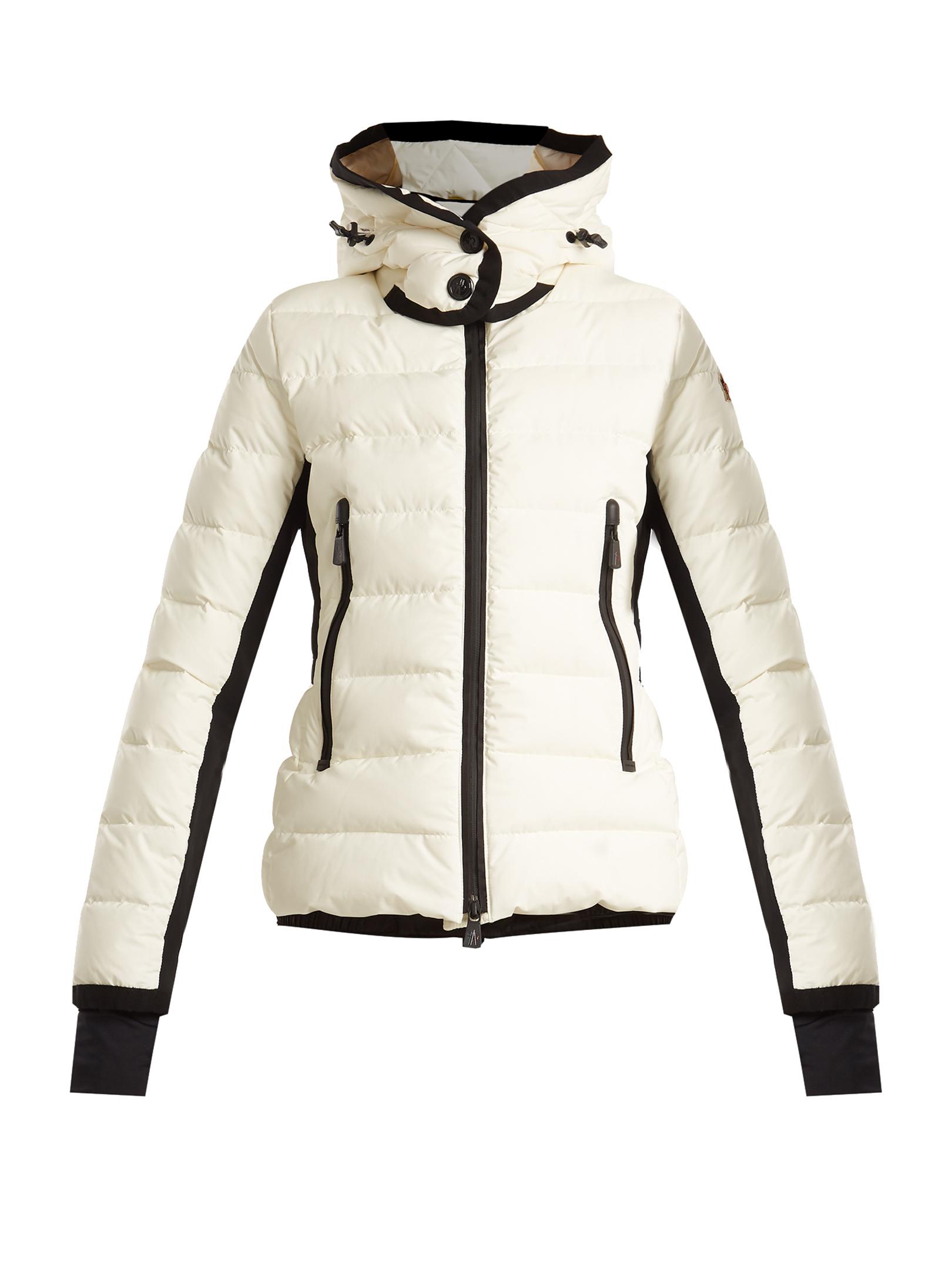 3 MONCLER GRENOBLE Goose Lamoura Hooded Quilted-down Ski Jacket in 
