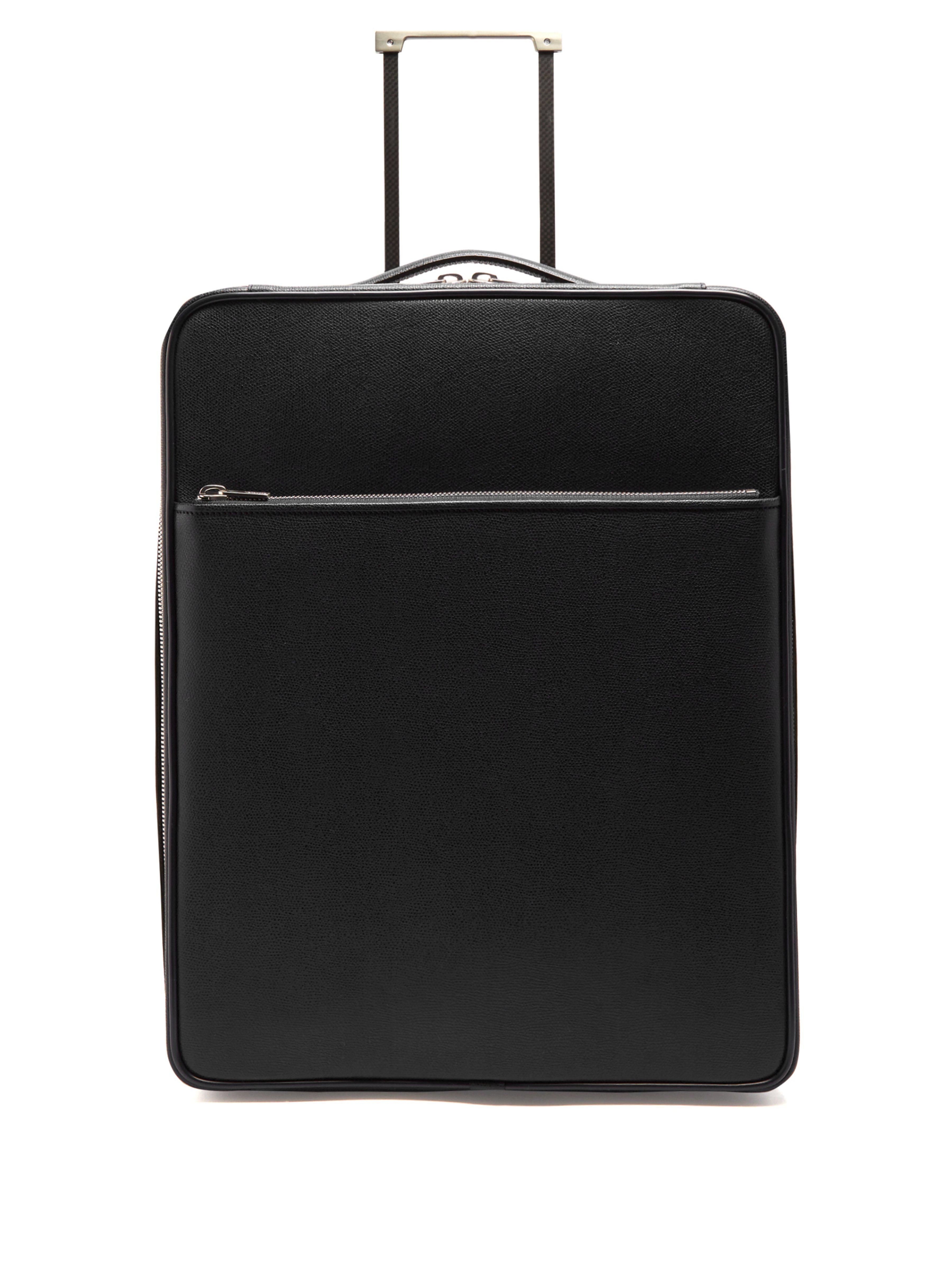 leather cabin luggage