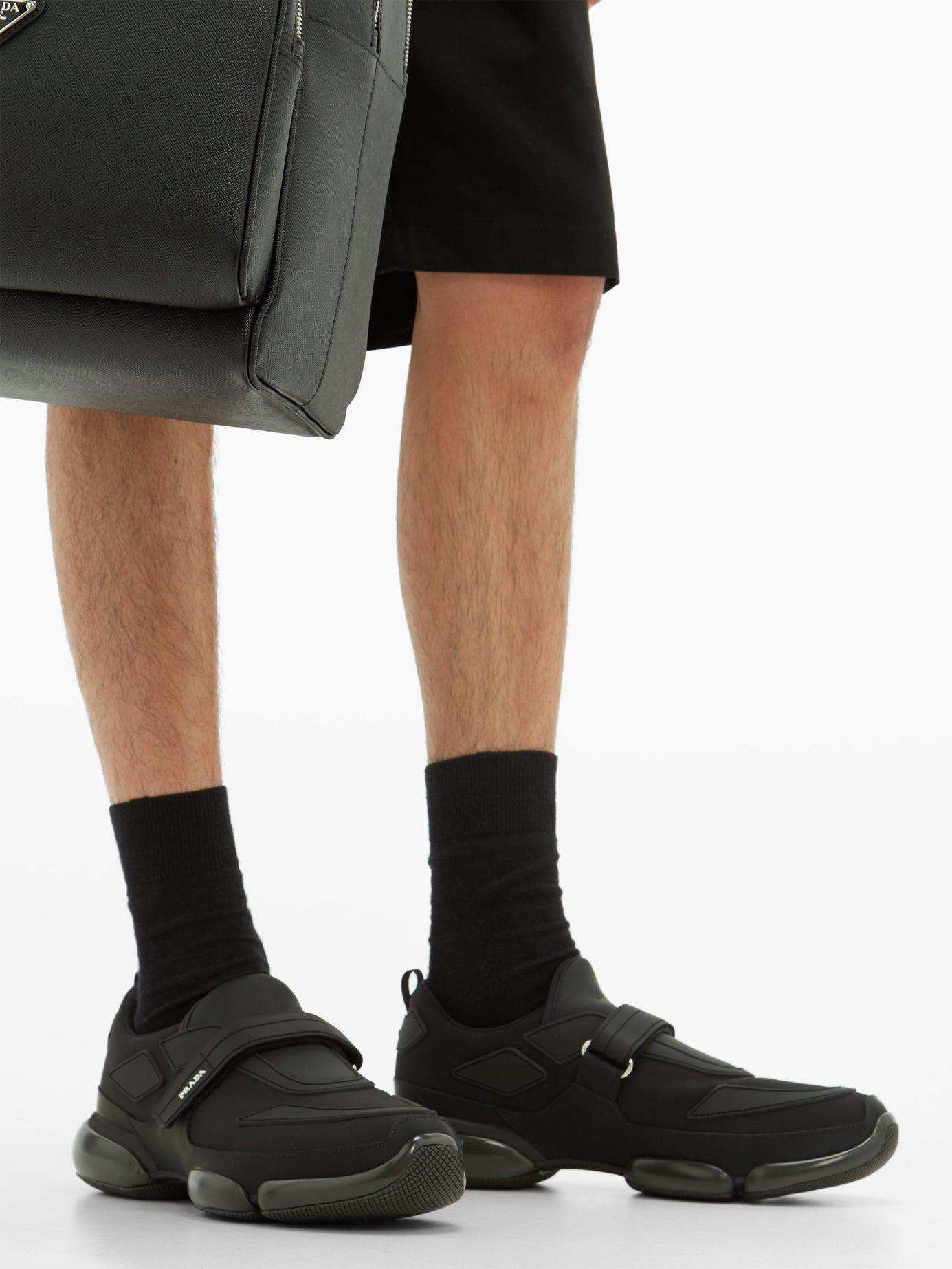 all black prada cloudbust