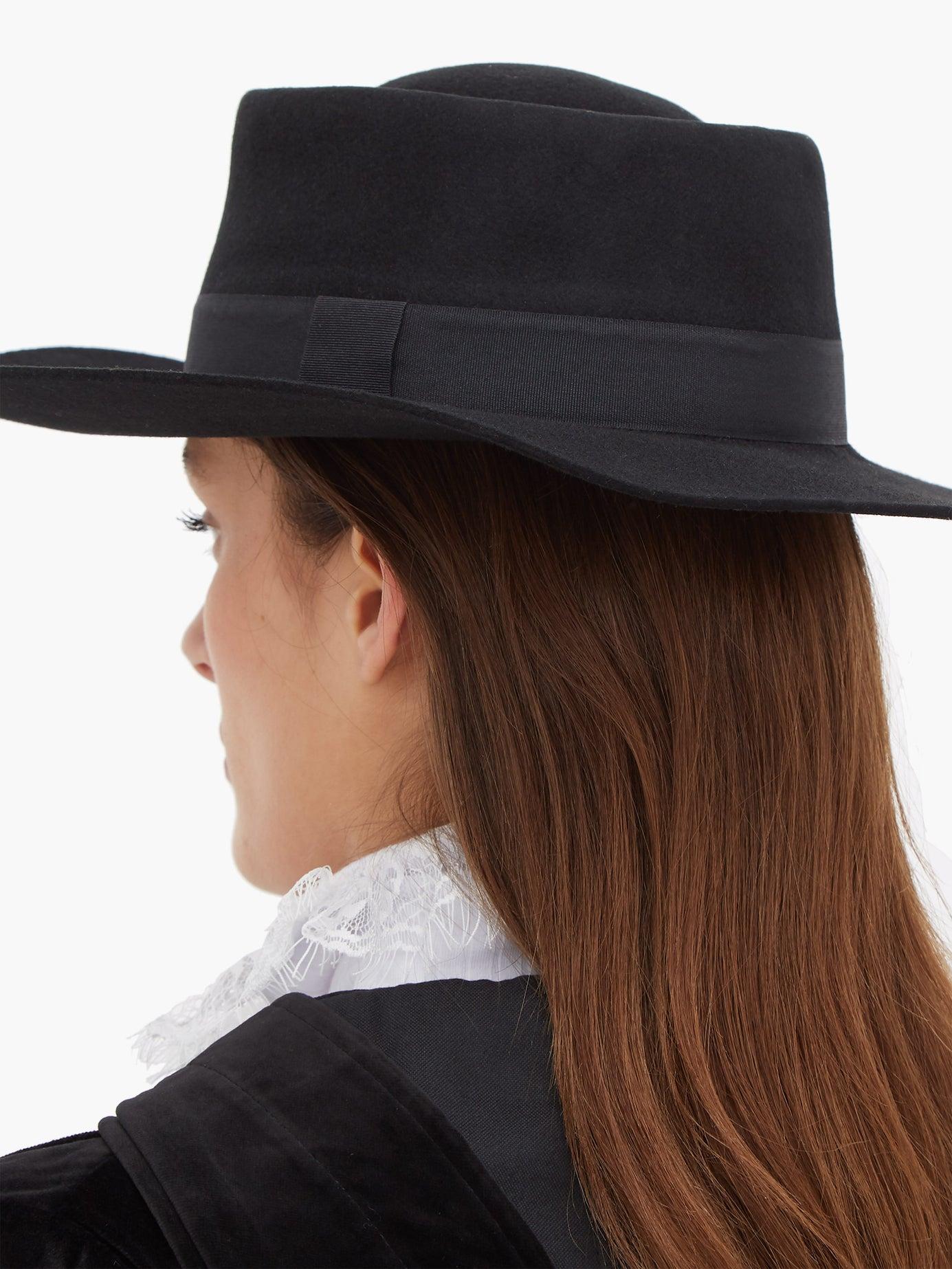Acheval Pampa Felt Gaucho Hat in Black | Lyst