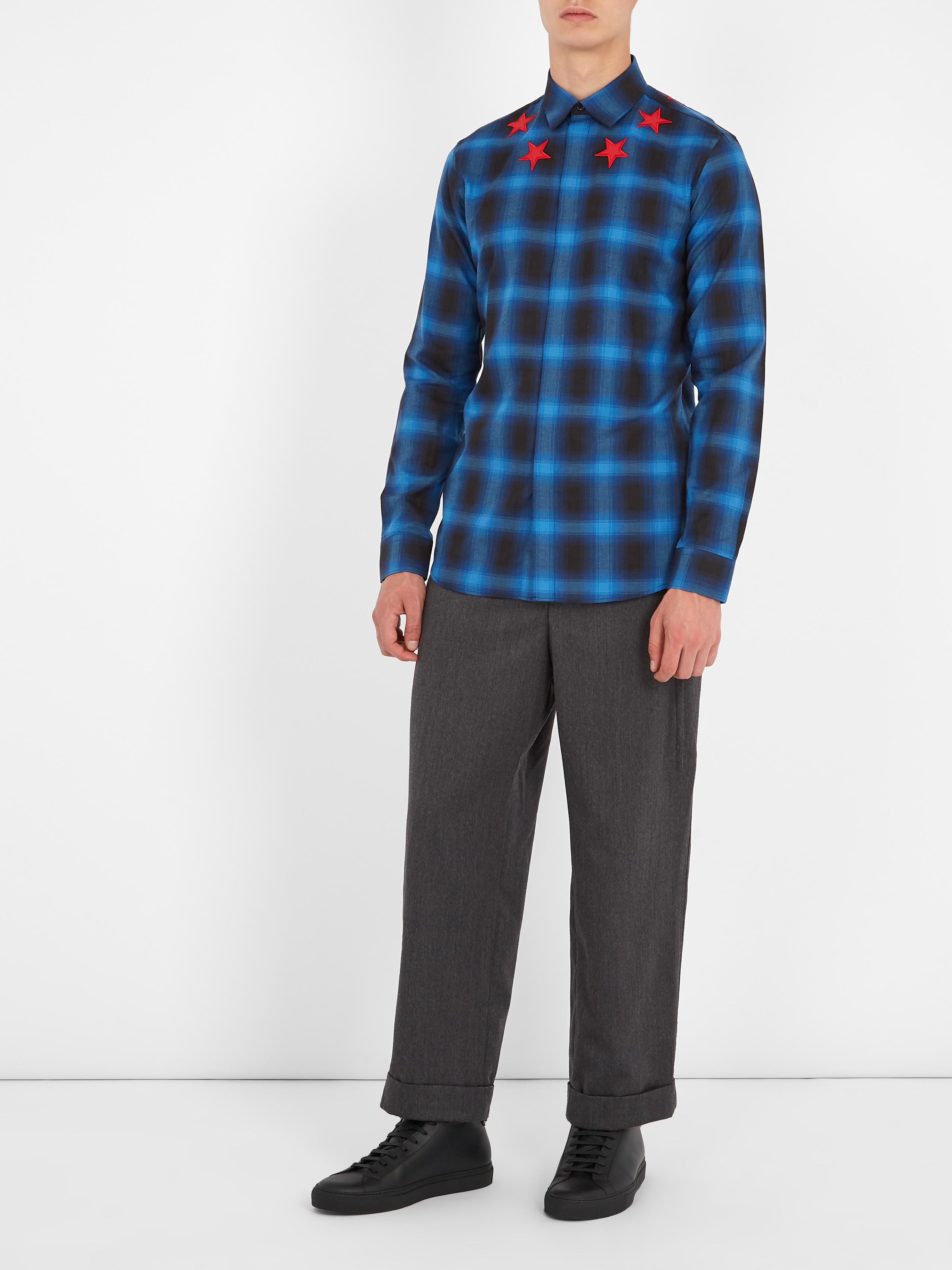 givenchy flannel shirt