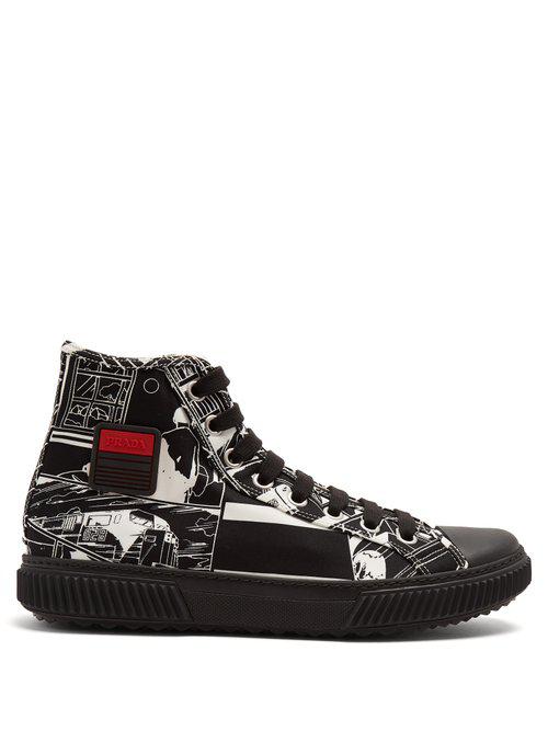 prada comics sneakers