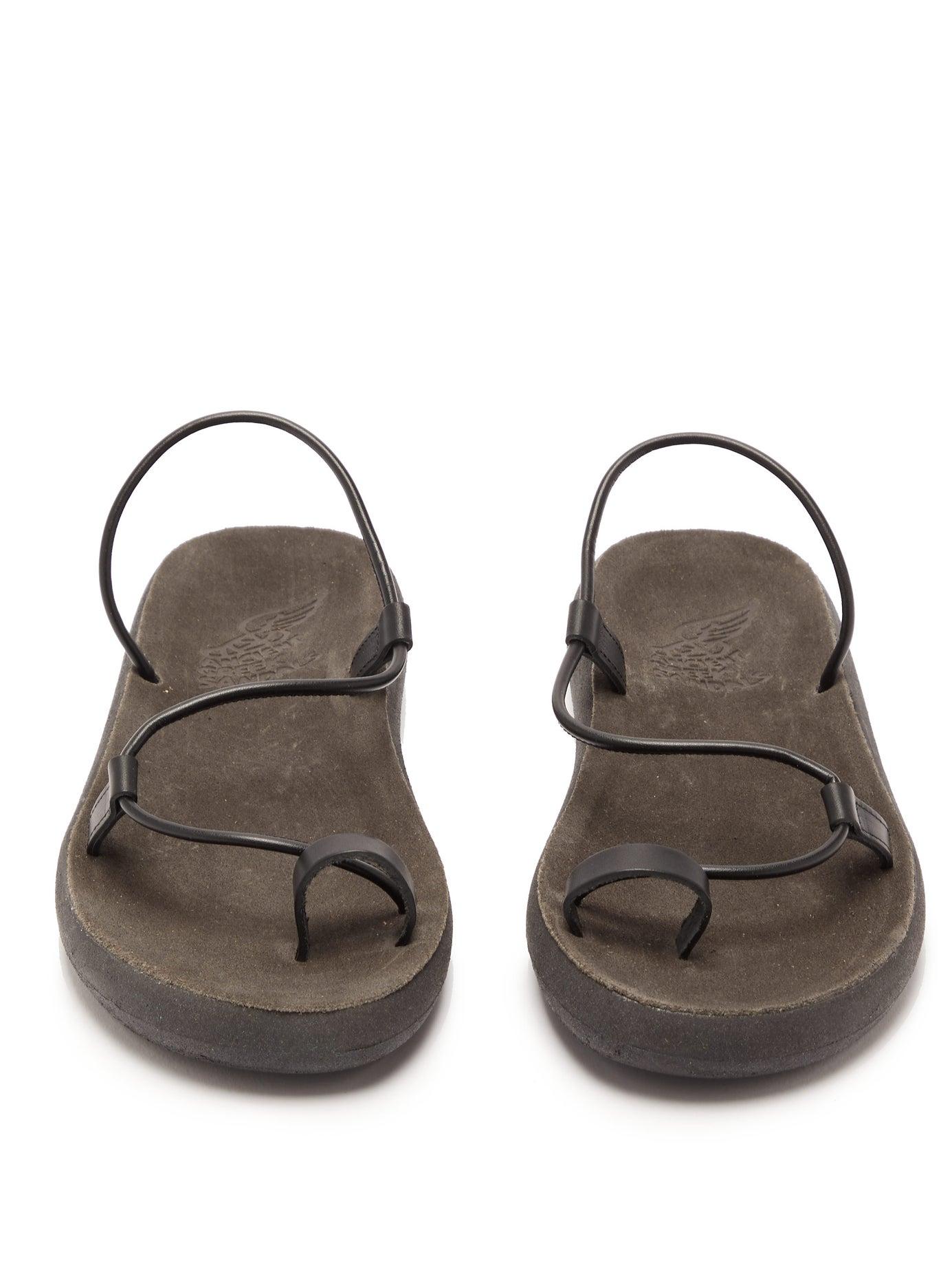 Ancient Greek Sandals Afea Comfort Leather Sandals In Black Lyst