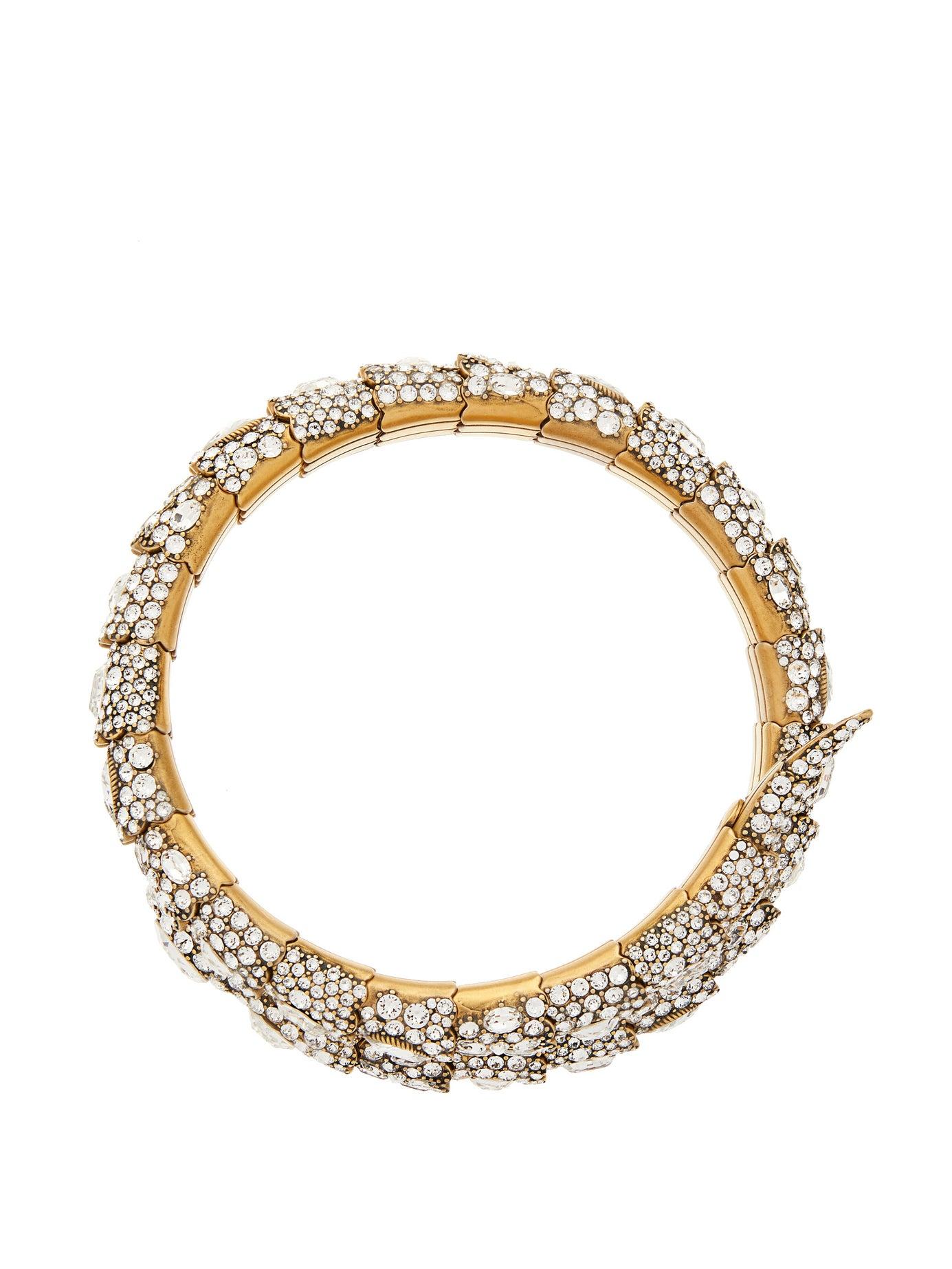Gucci snake best sale choker