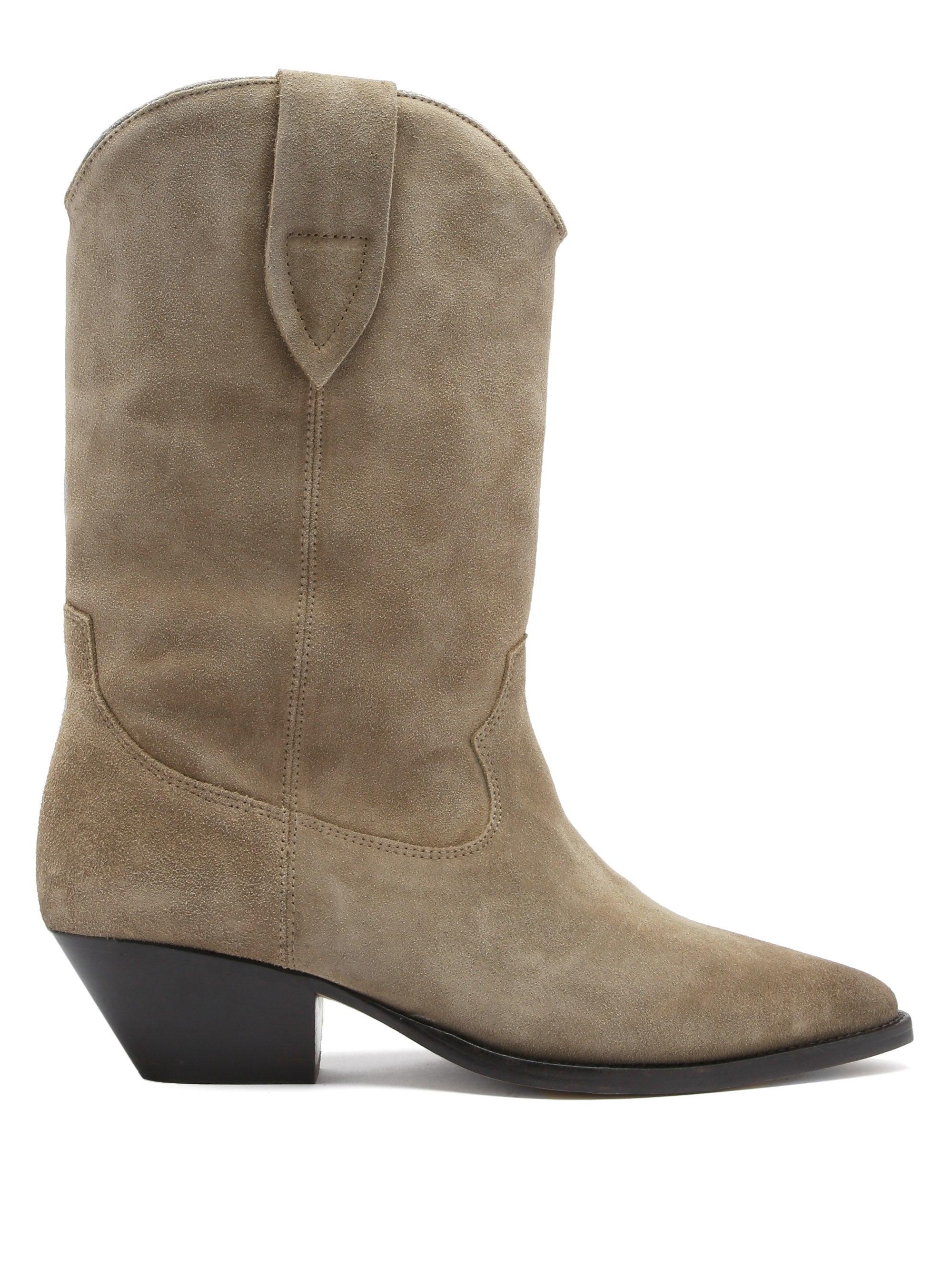 Saks Fifth Avenue Women Shoes Boots Cowboy Boots Duerto Suede Western Boots 