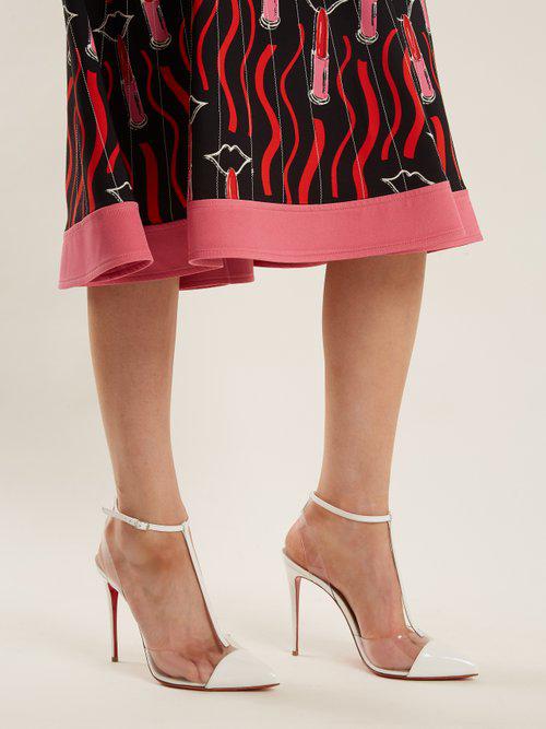 louboutin nosy white