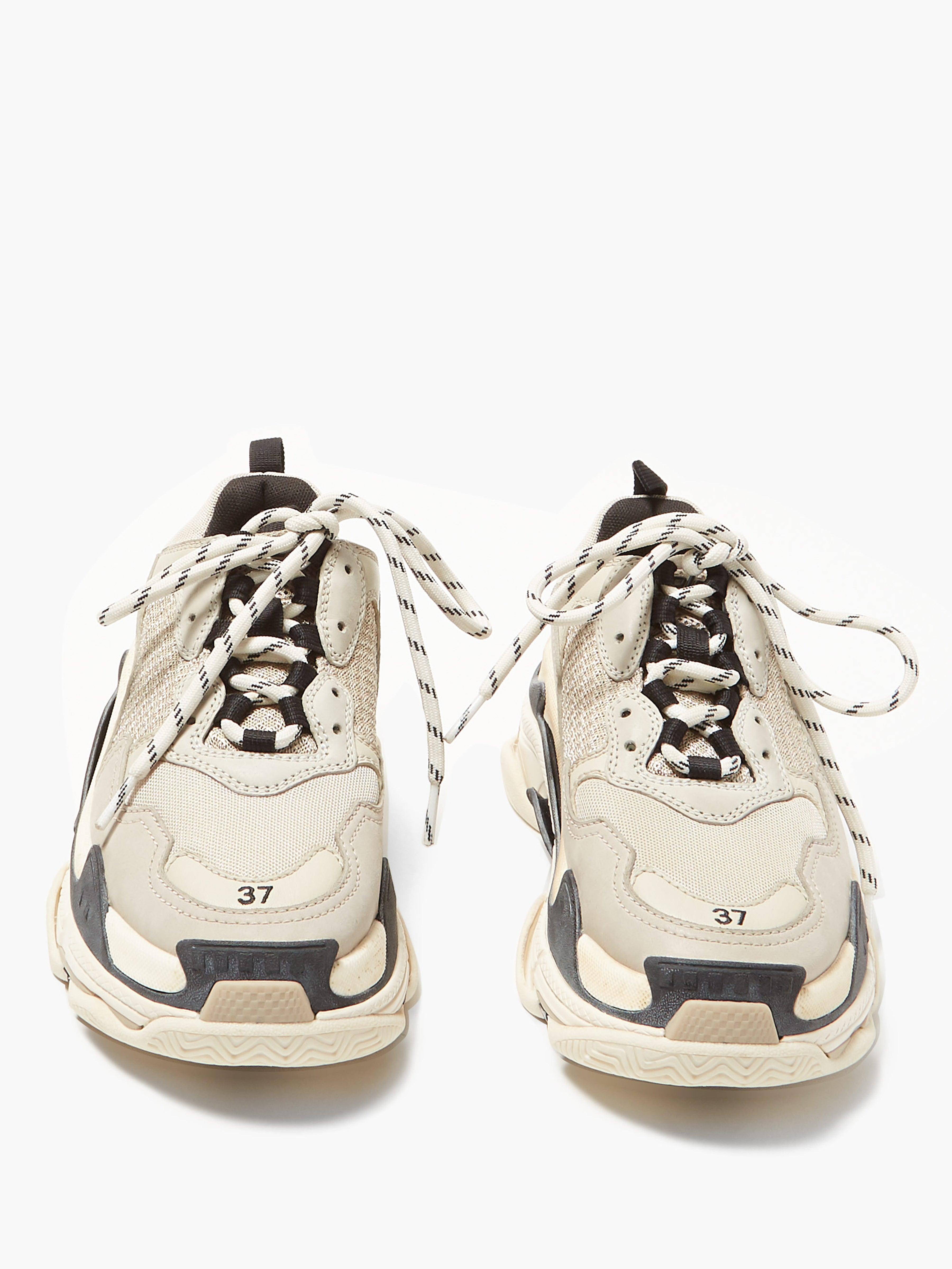 Balenciaga triple hotsell s front view