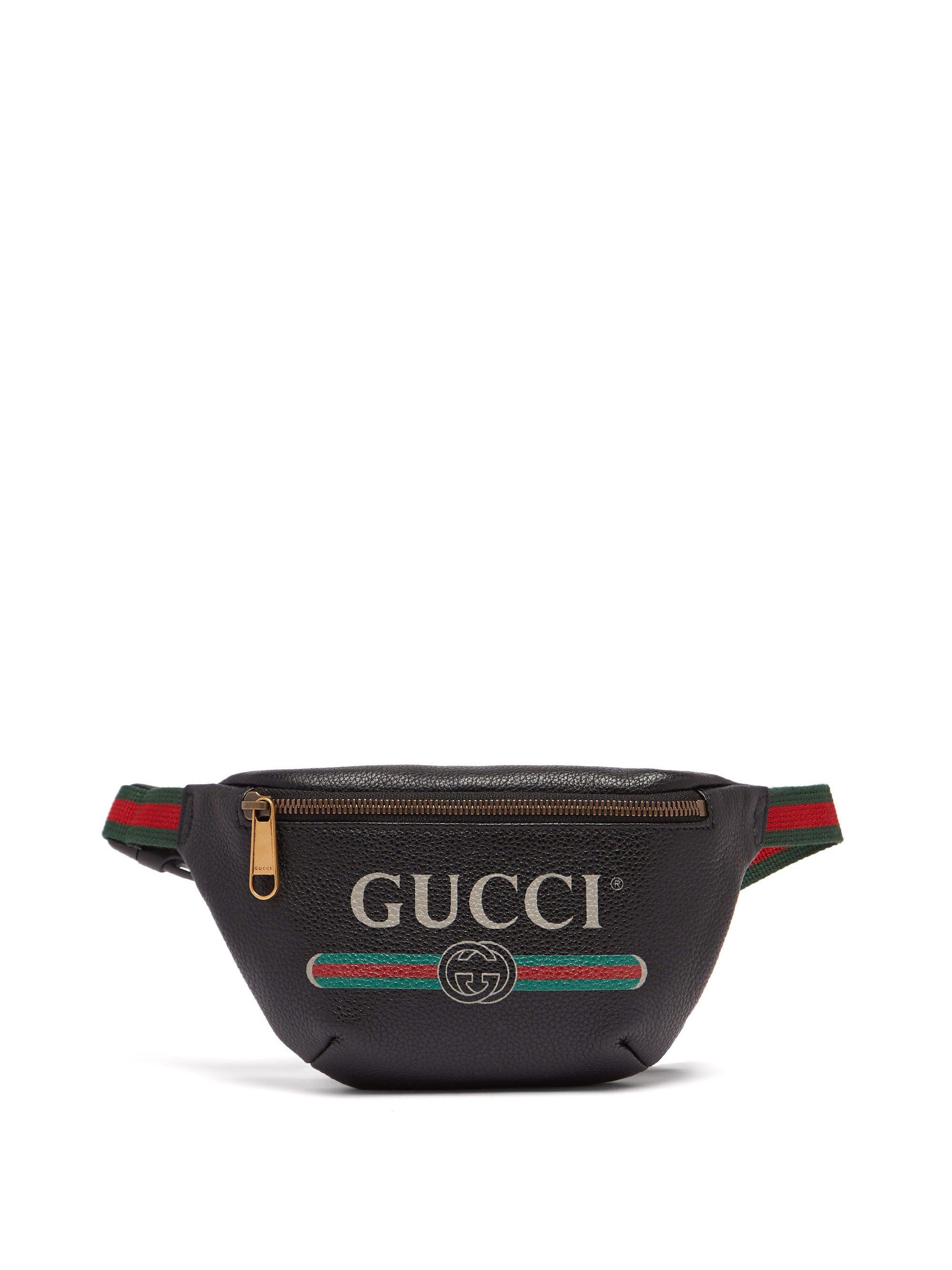 Gucci Vintage Logo Cross-body Bag in Black for Men | Lyst