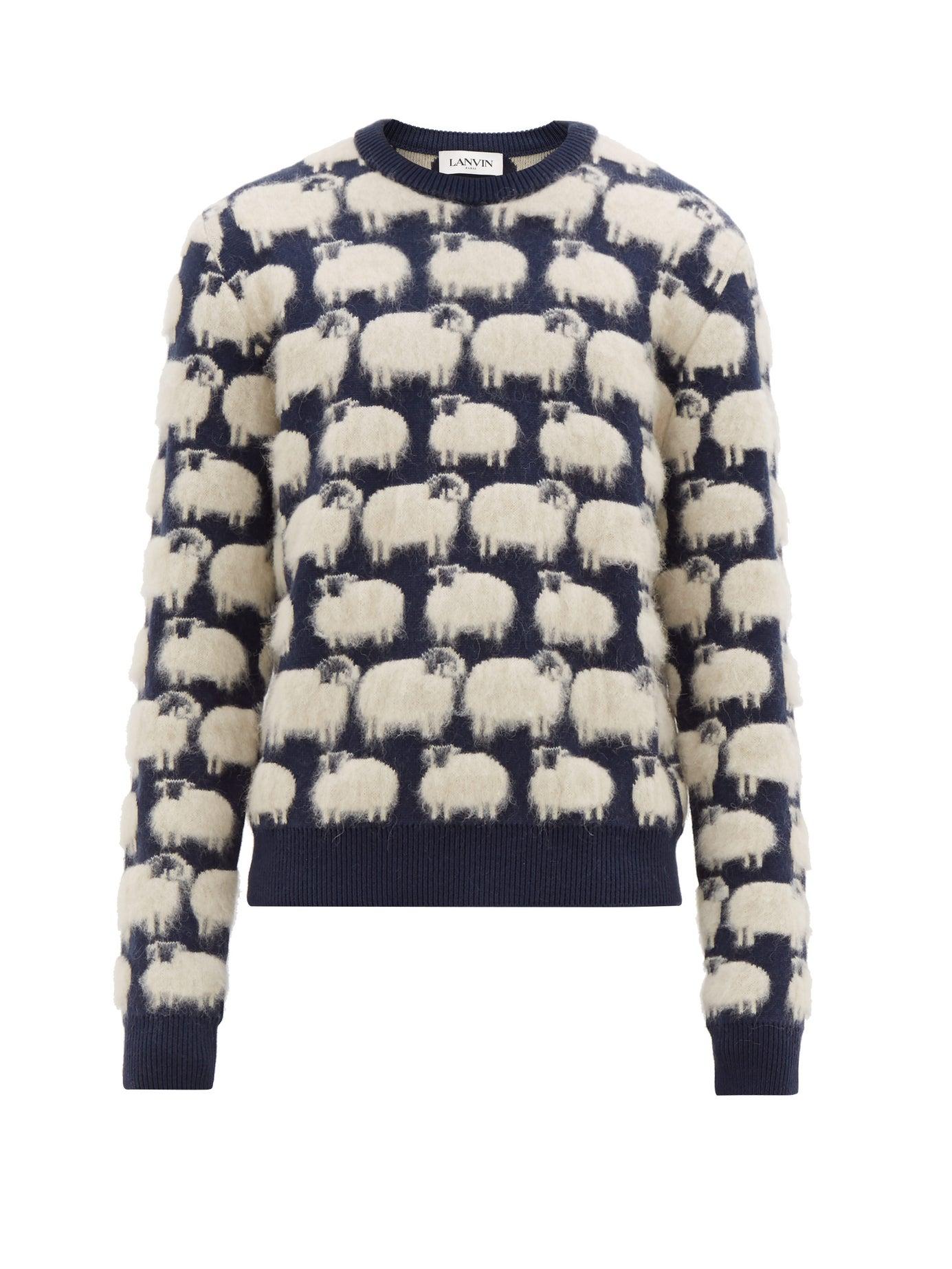 lanvin sheep sweater