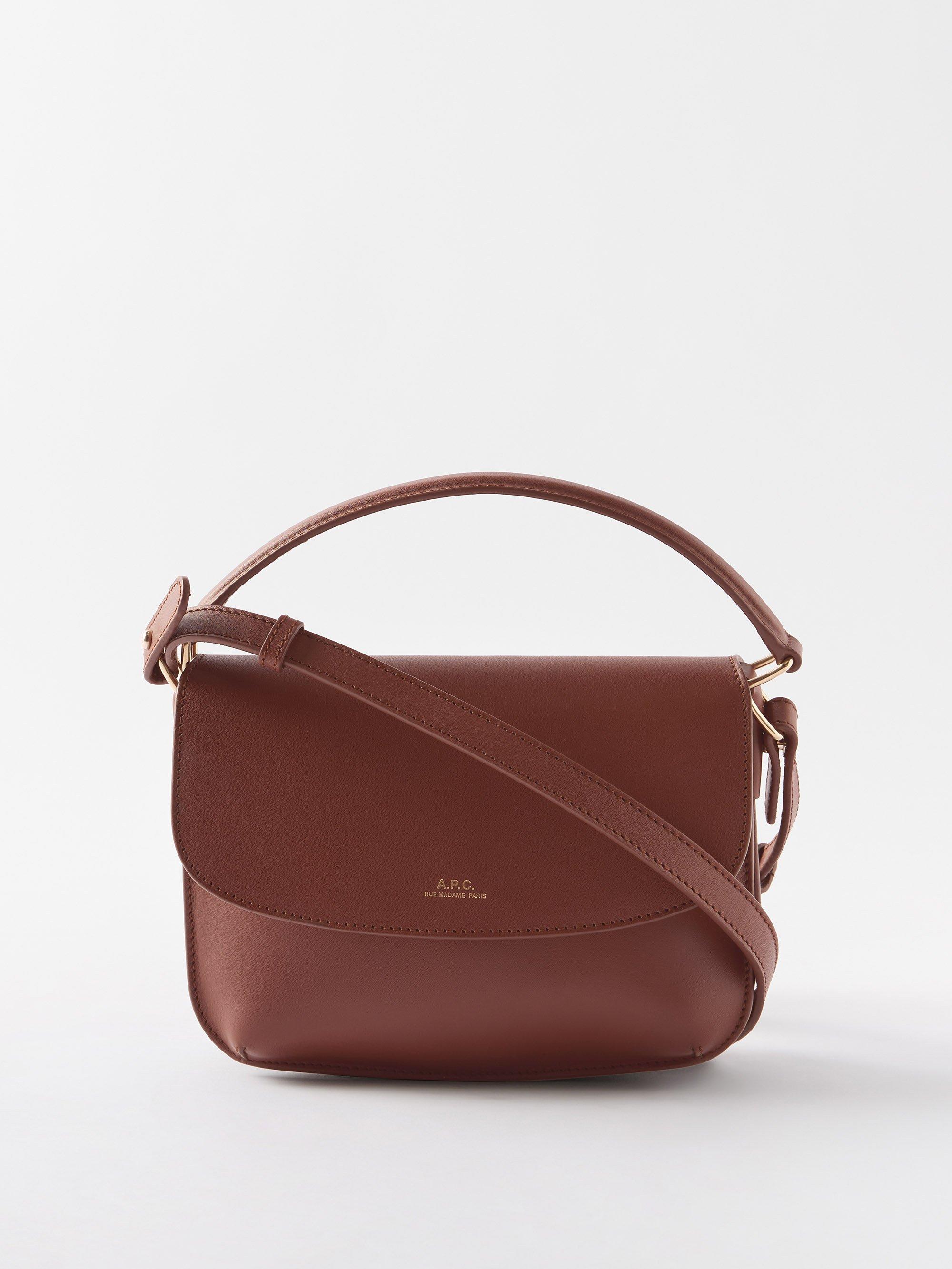 Apc leather cheap shoulder bag
