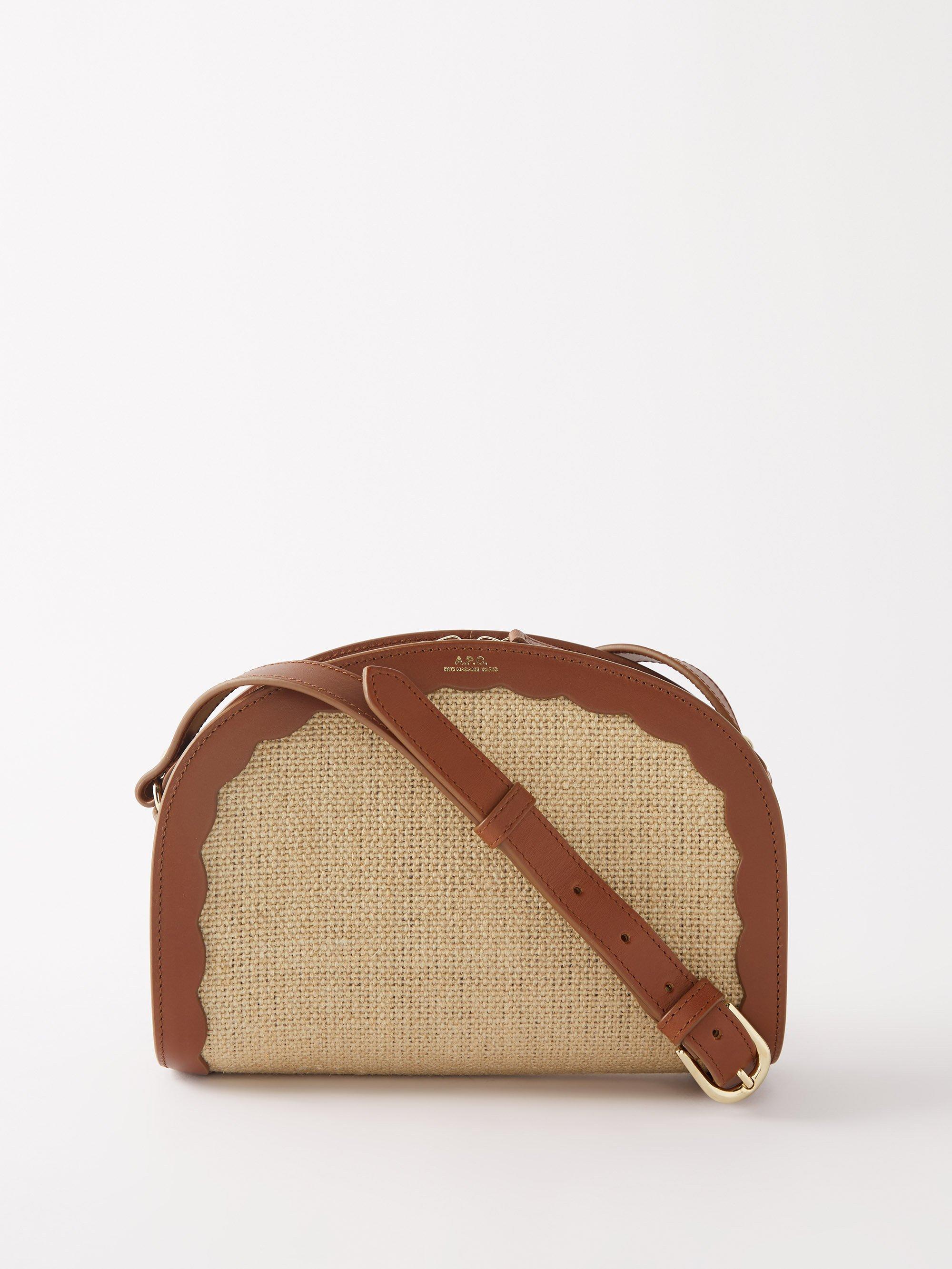 Apc half moon bag deals beige