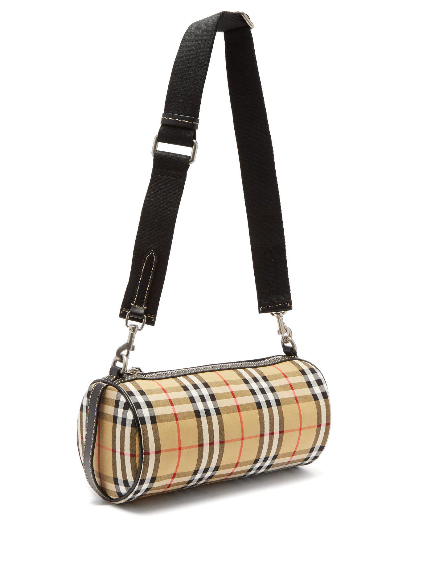 HealthdesignShops, Burberry Vintage Check Barrel mini bag