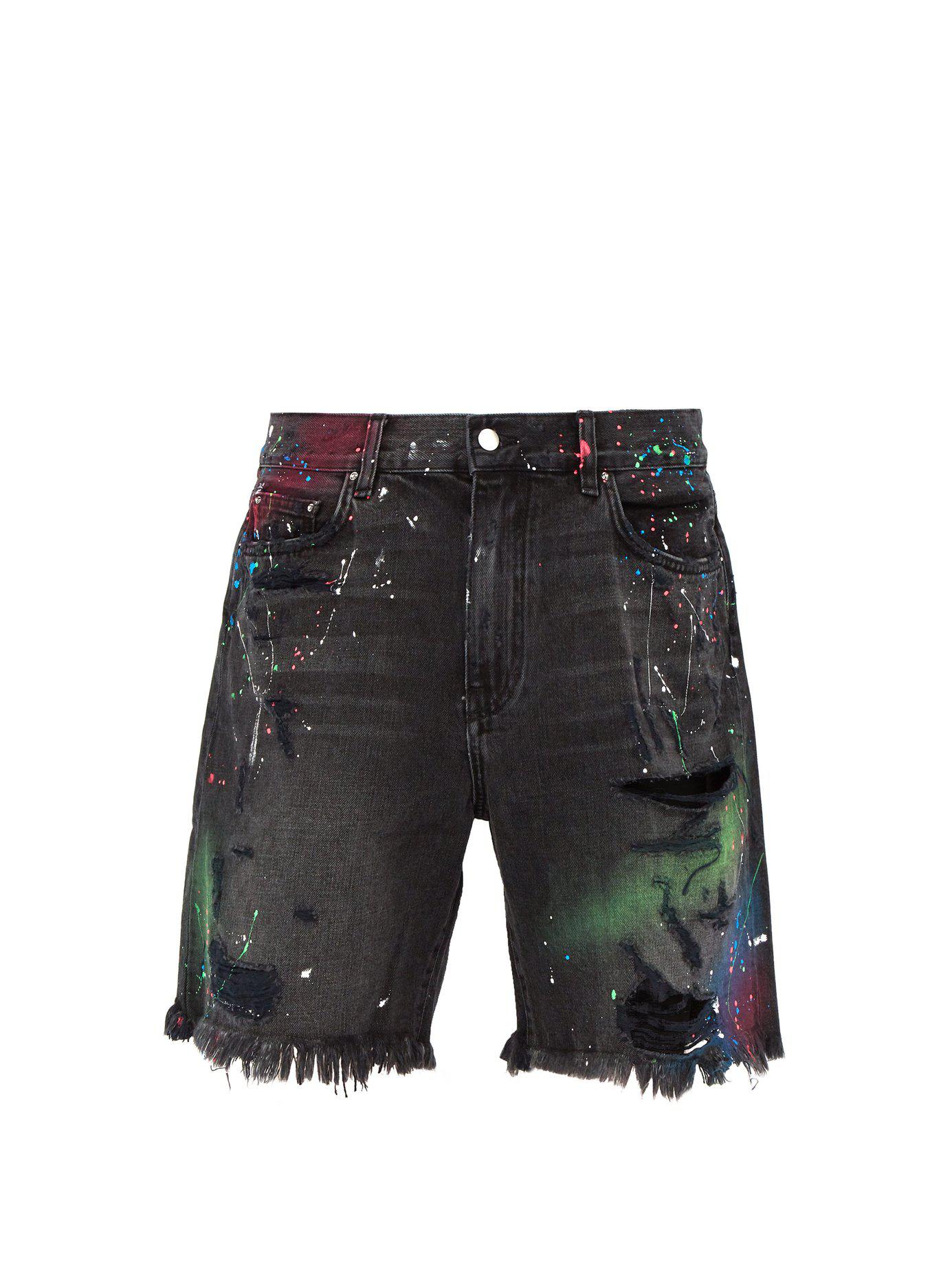 amiri short jeans