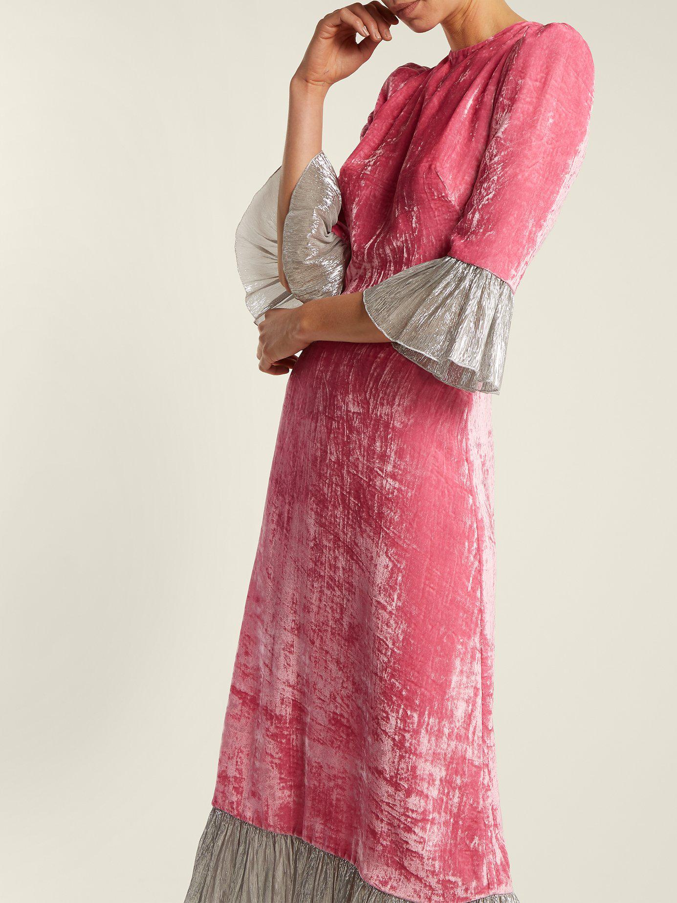 robe panne de velours