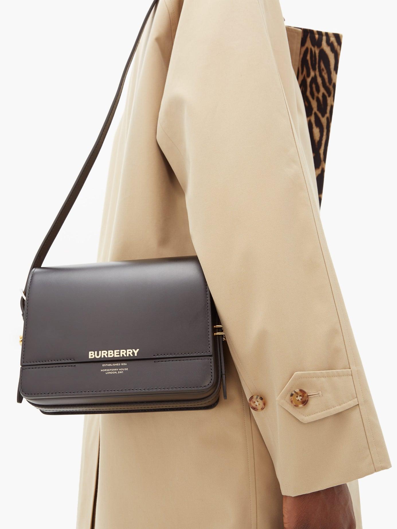 Burberry Grace Small Leather Shoulder Bag