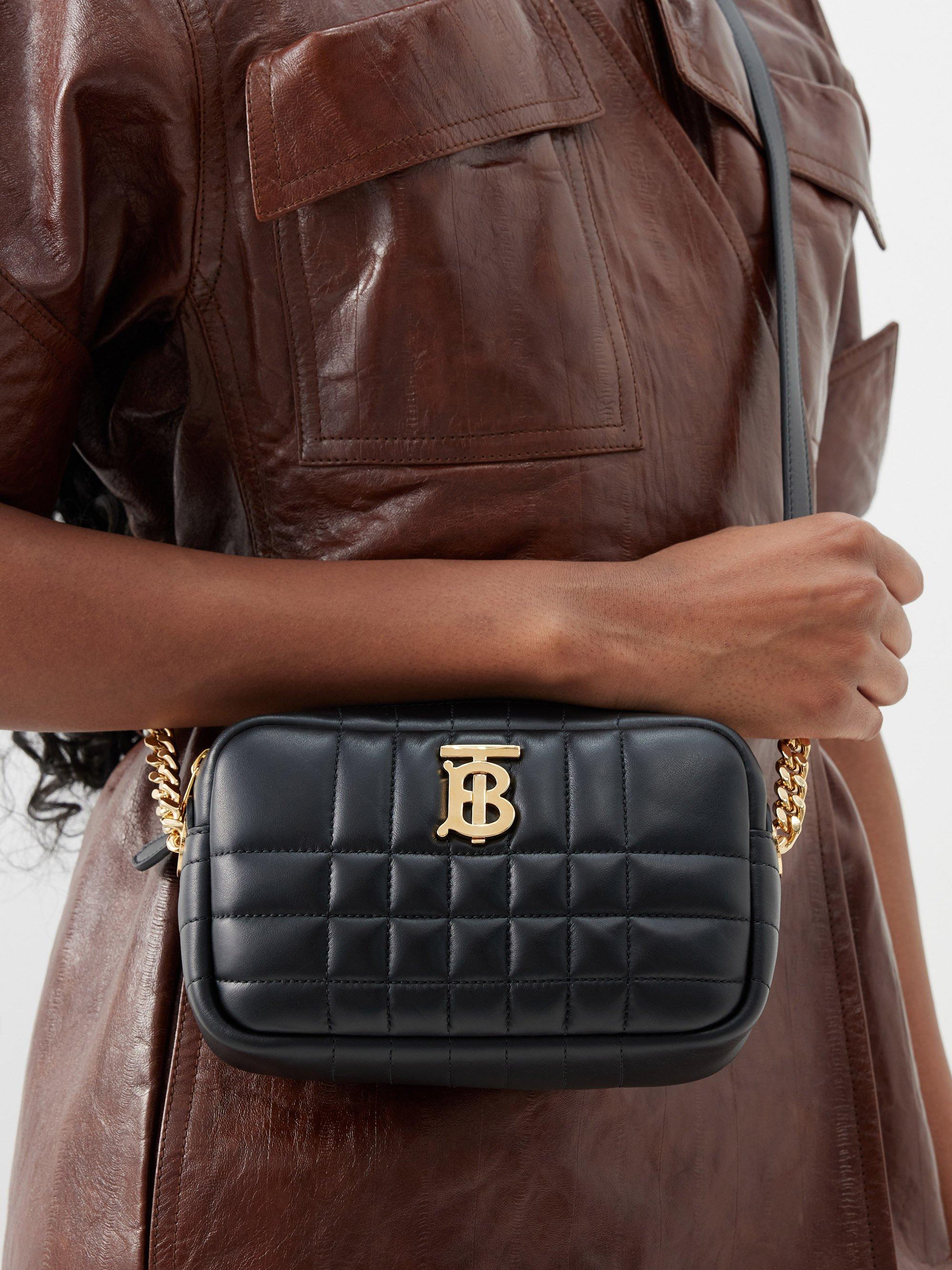 Burberry Lola Mini Quilted Cross-body Bag