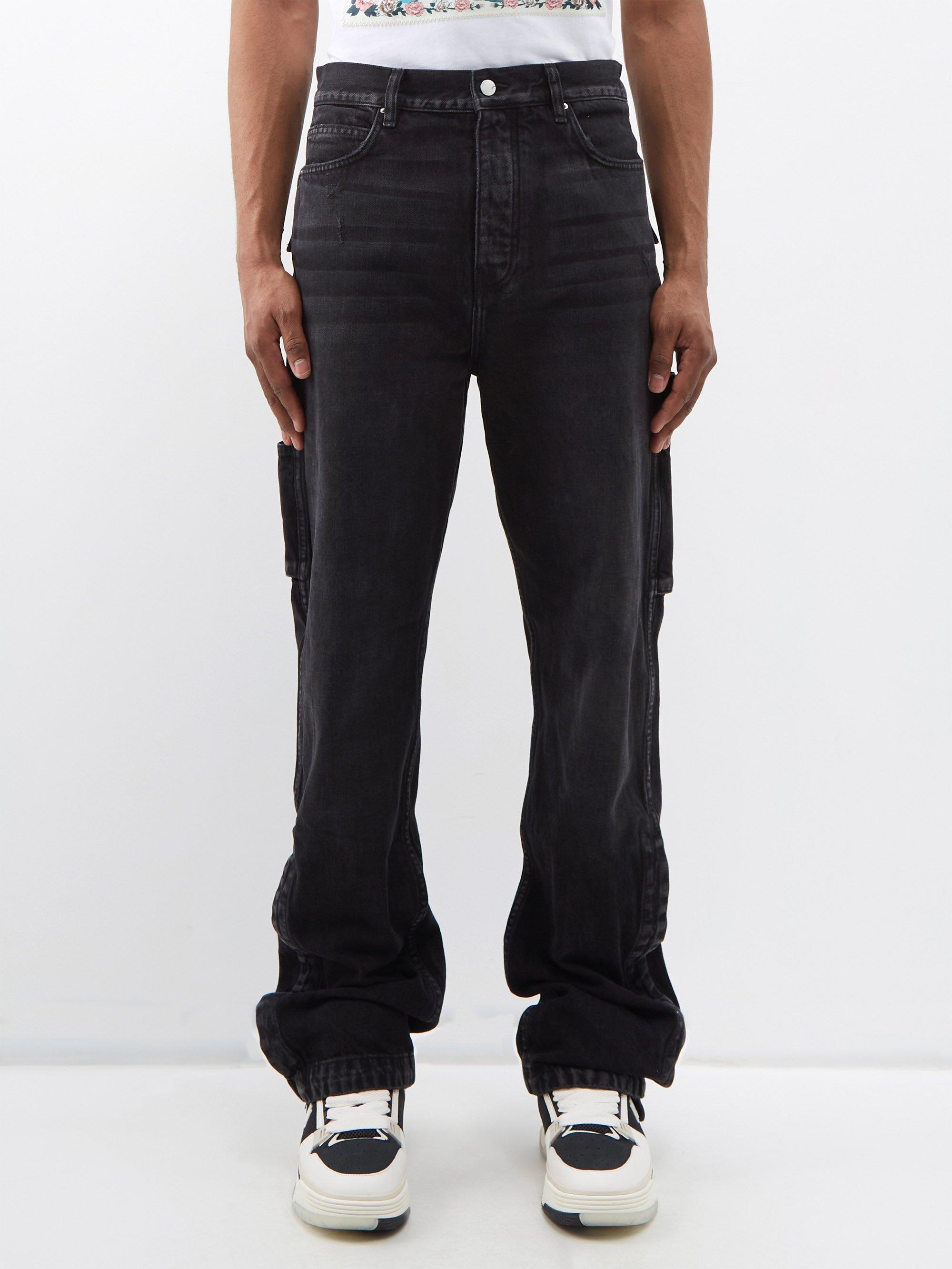 Amiri Stack Workman Jeans in Black for Men | Lyst