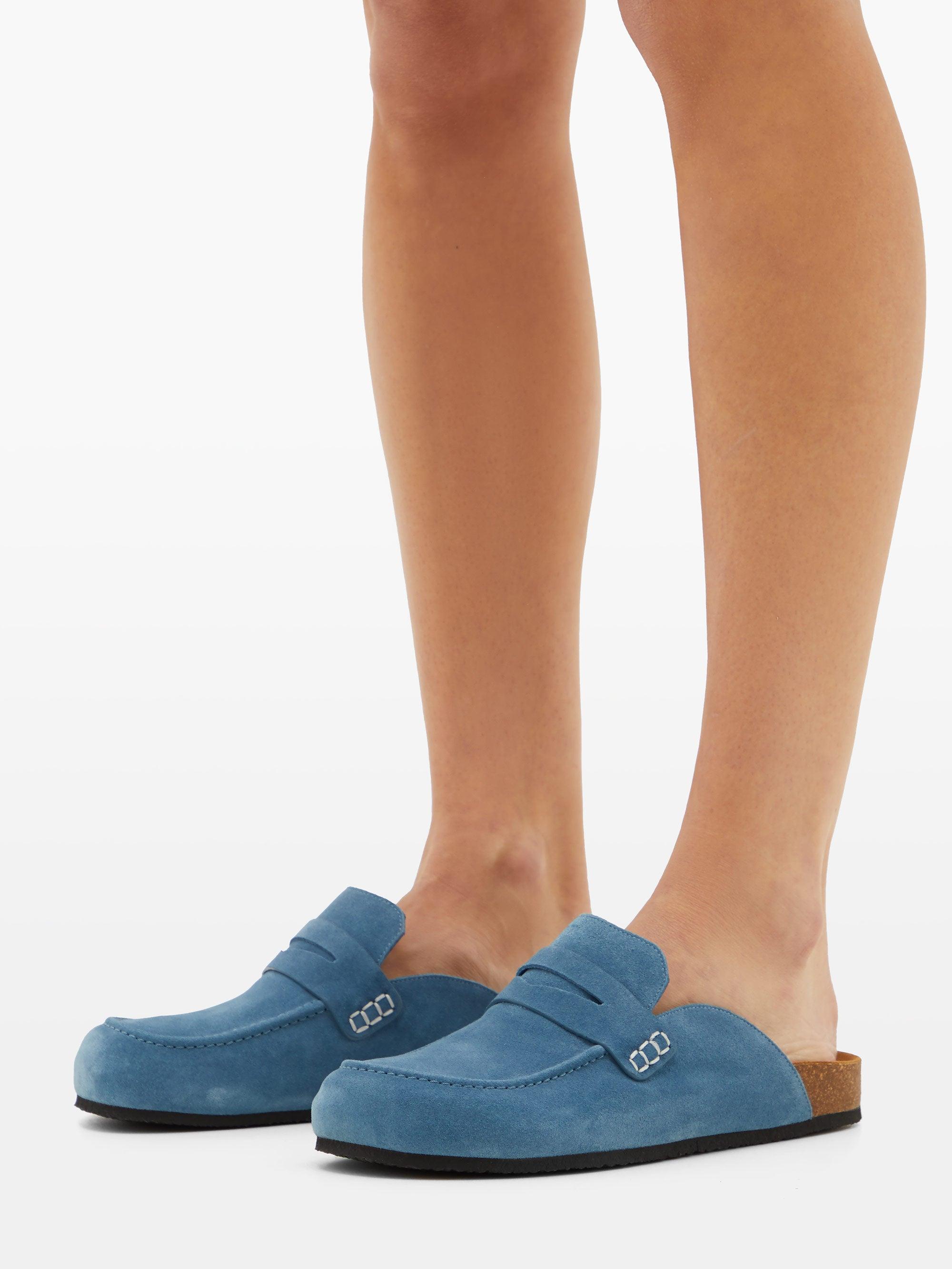 jw anderson backless loafers
