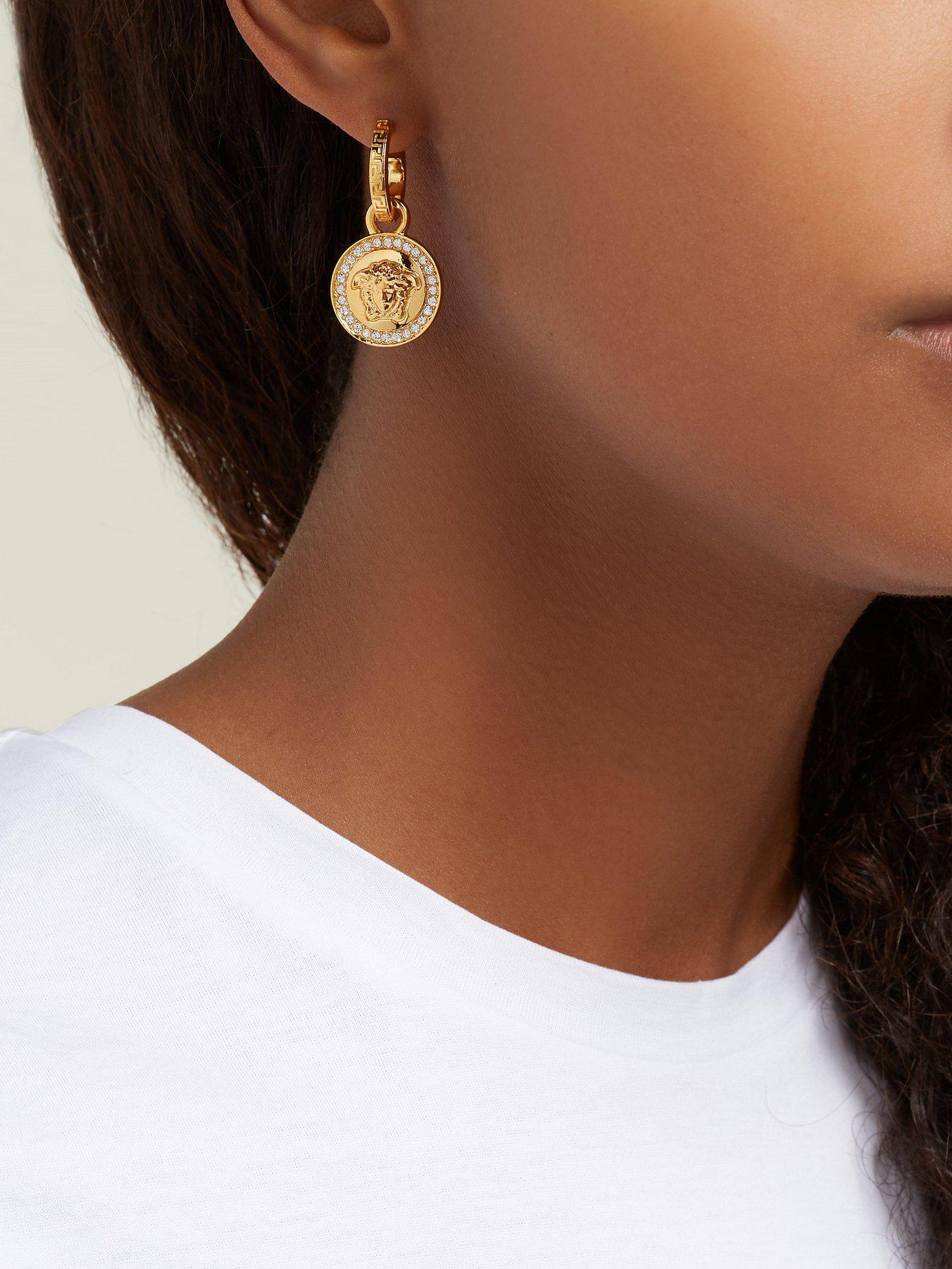 Gold Medusa Earrings 2025