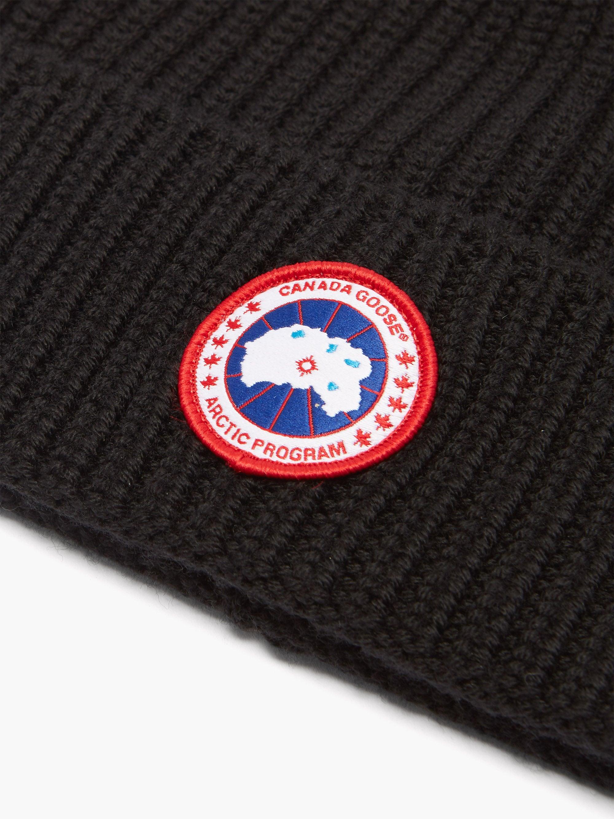 Canada Goose Patch-logo Rib-knit Merino 